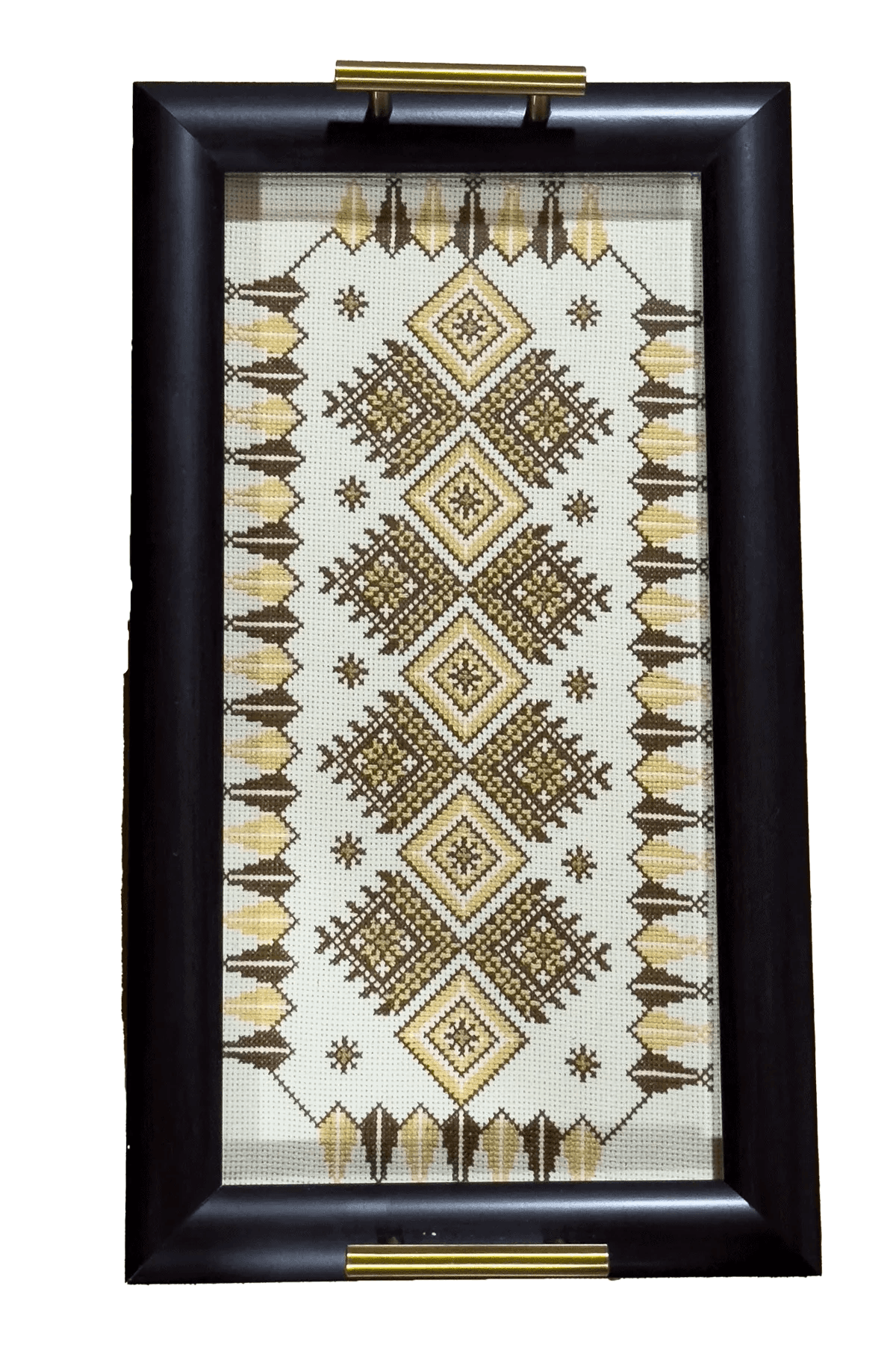 Hand-Embroidered tray - Tatreez Store