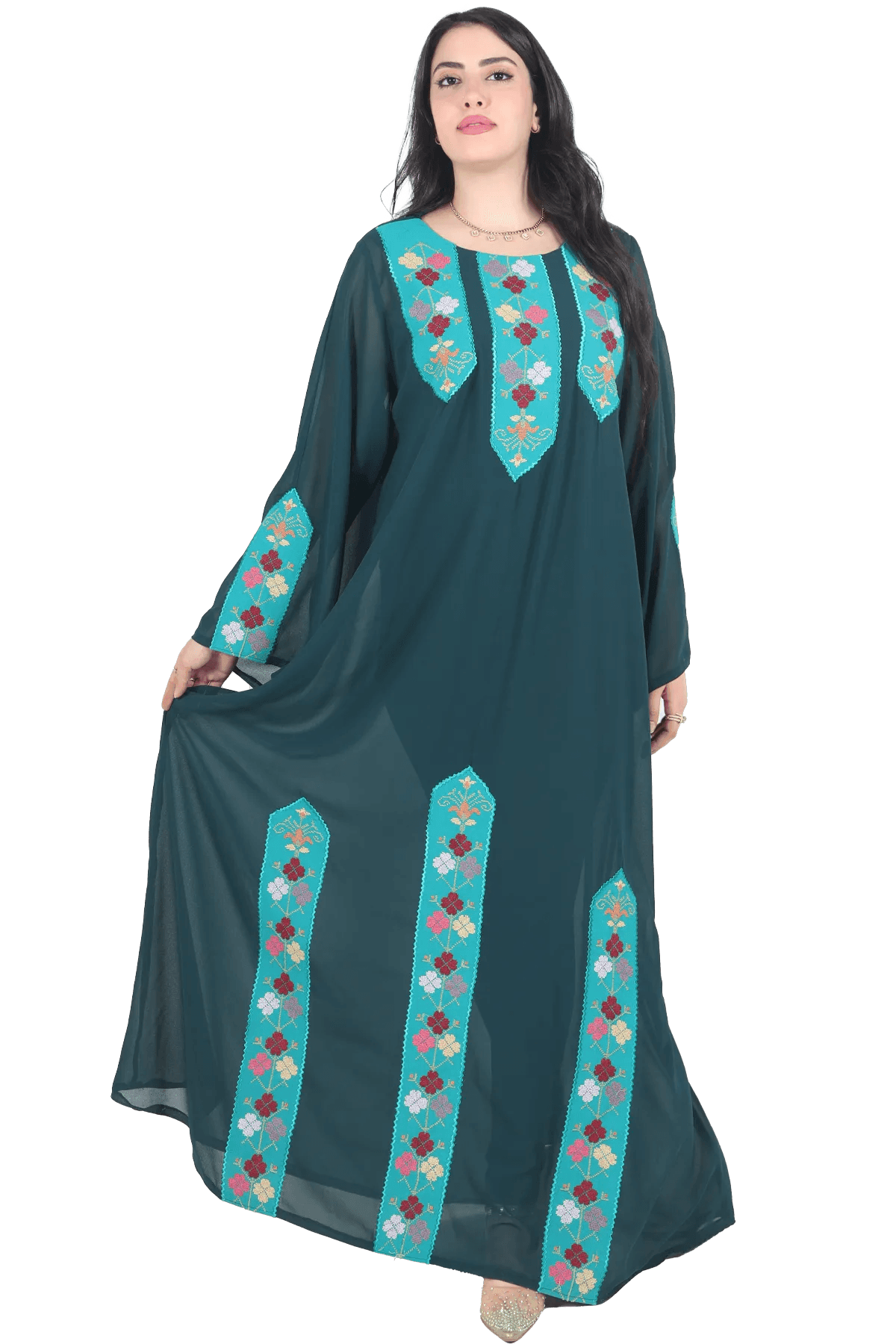 Hand-stitched Chiffon - Tatreez Store