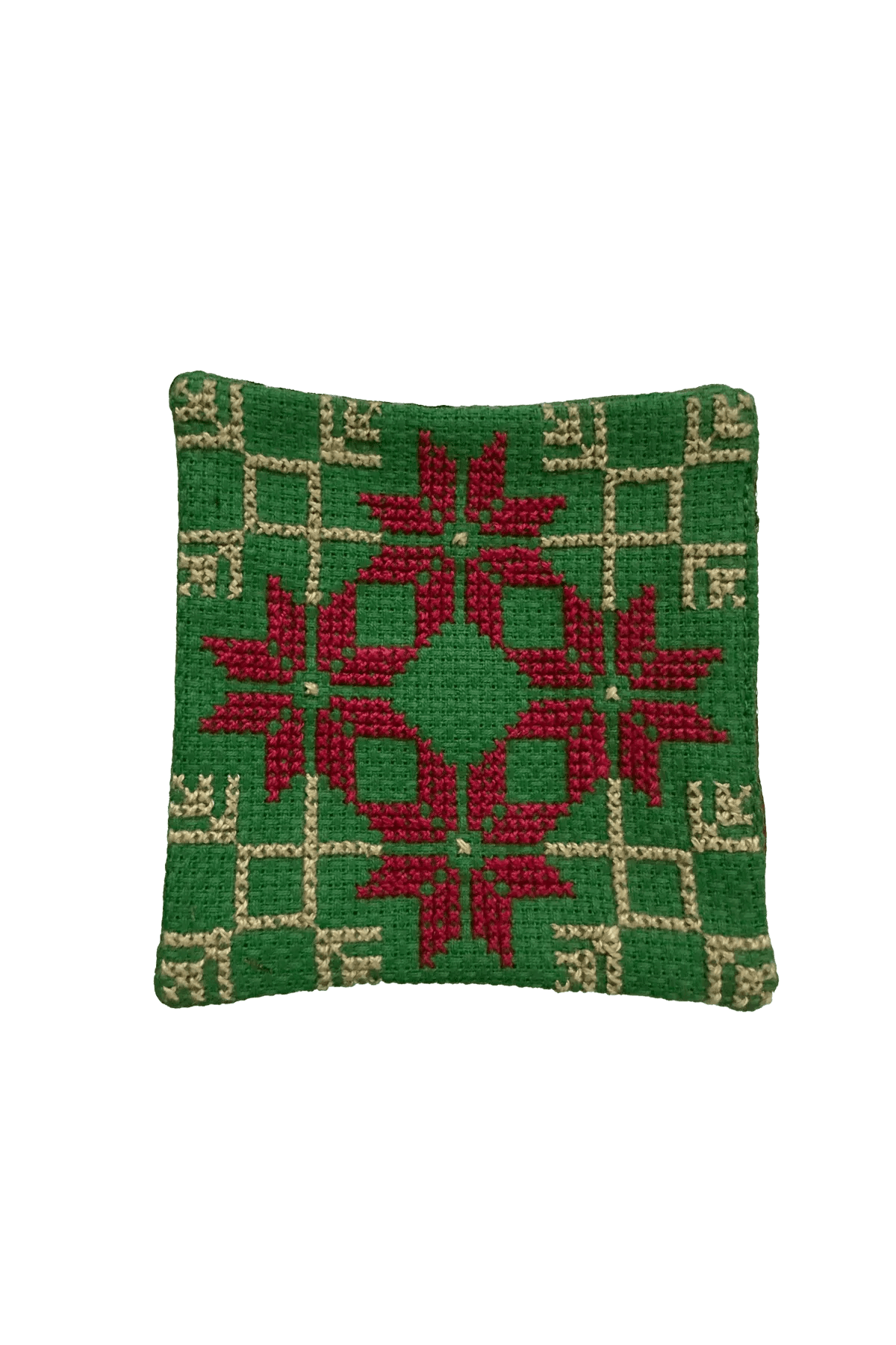 Hand-stitched Coaster 4 PCS - Tatreez Store