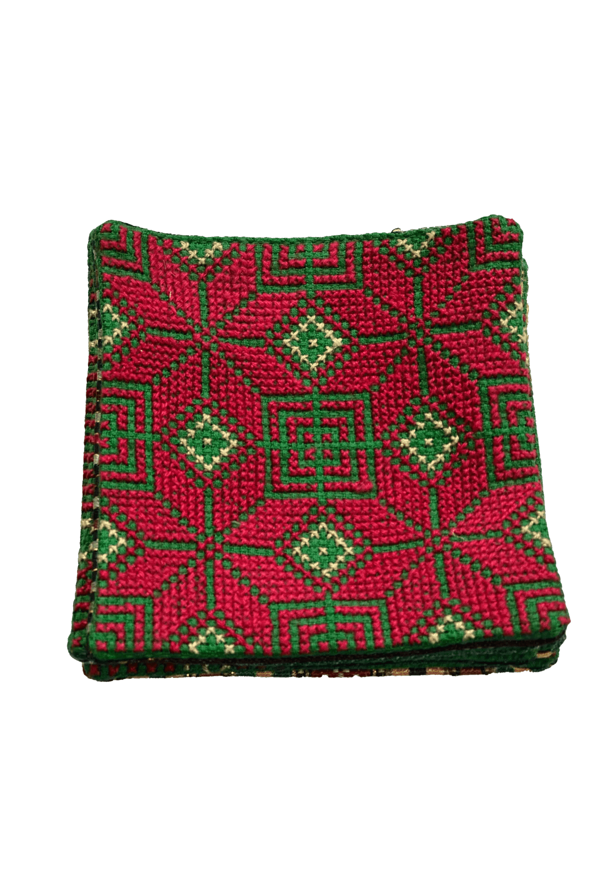 Hand-stitched Coaster 4 PCS - Tatreez Store