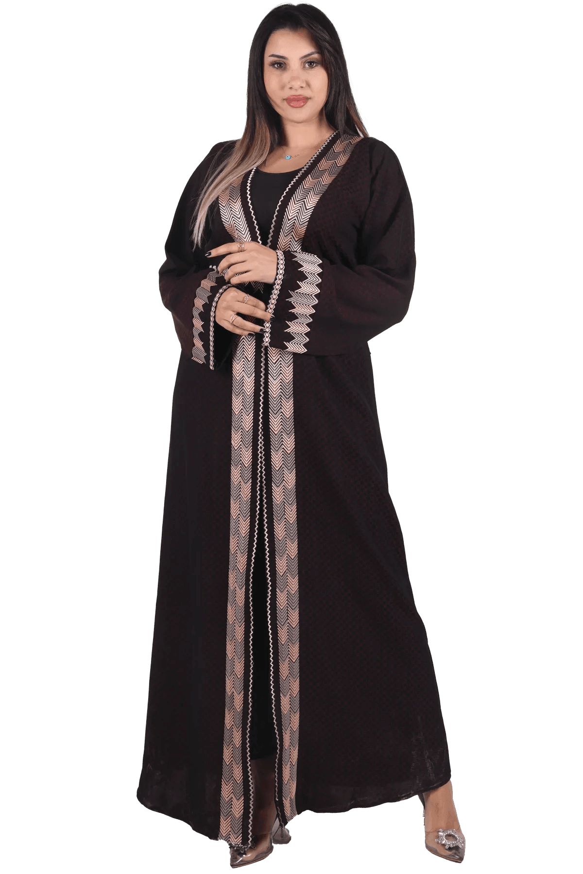 Lines Abaya - Tatreez Store