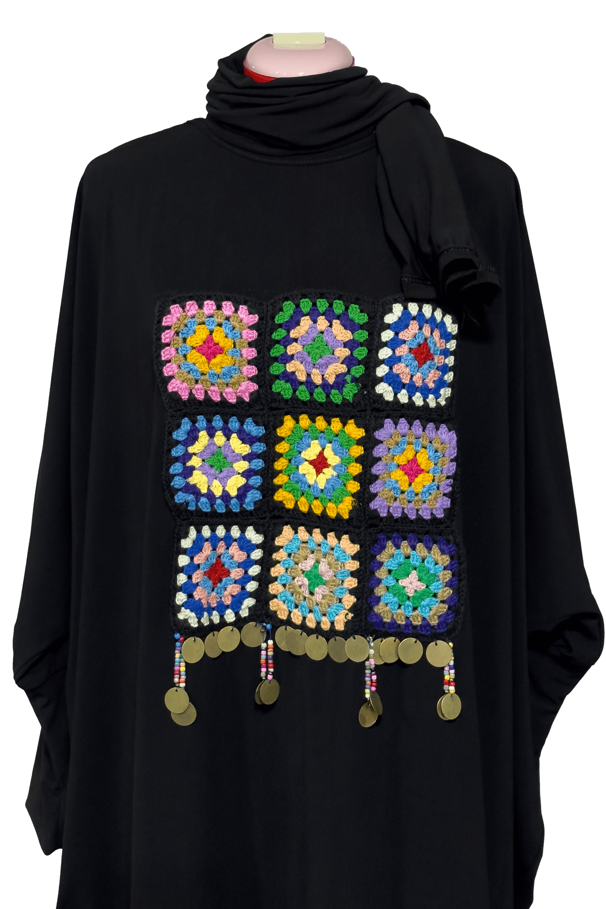 Long Abaya pray with Hijab - Tatreez Store