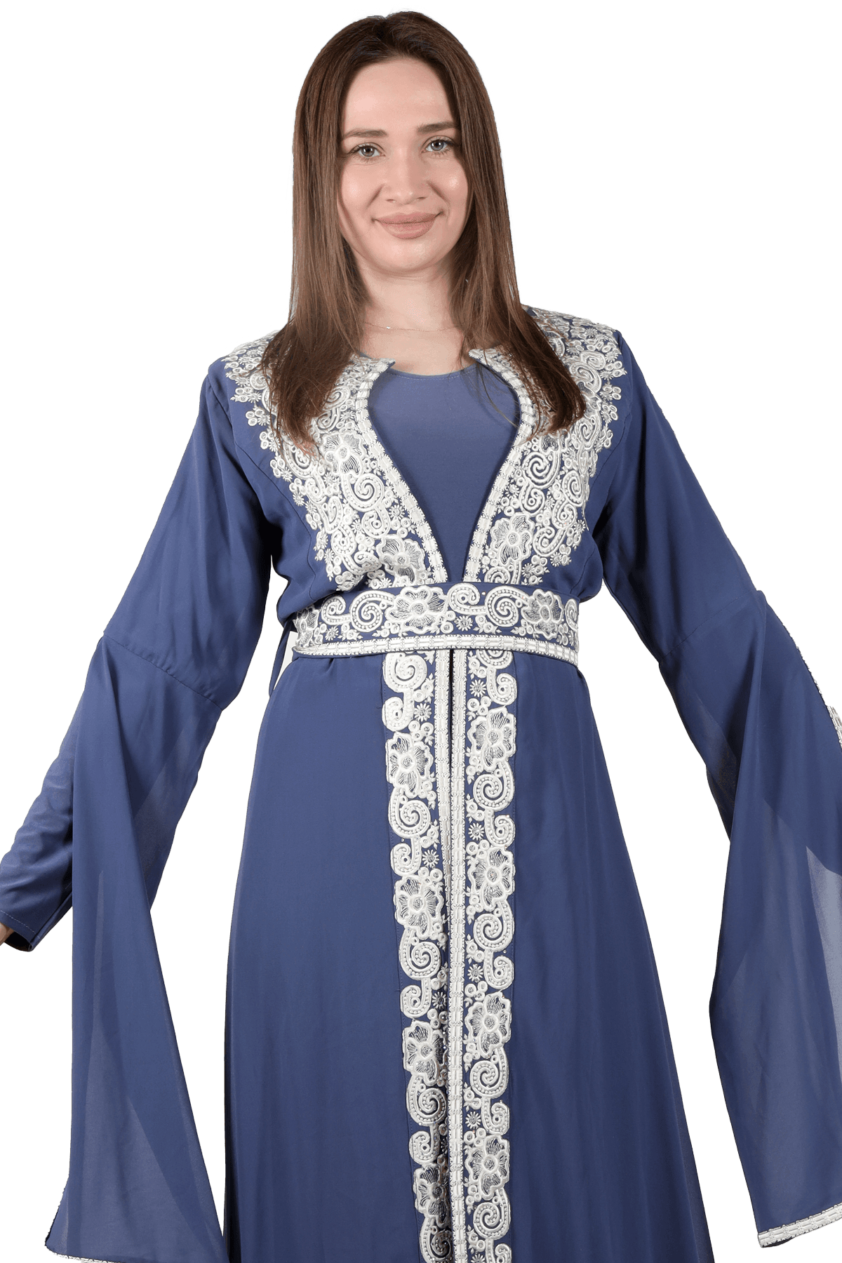 Marrakech Magic Kaftan (3pcs) - TATREEZ STORE