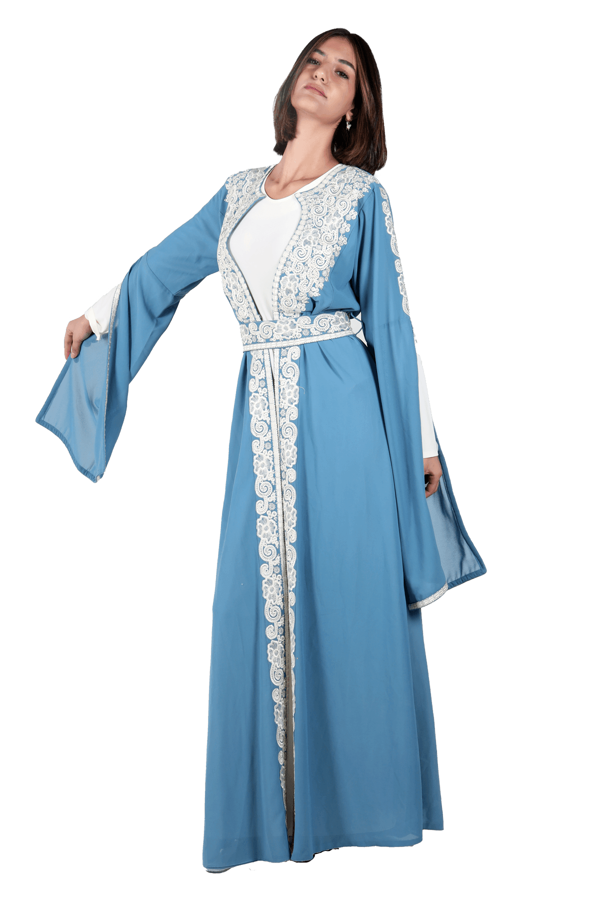 Marrakech Magic Kaftan (3pcs) - TATREEZ STORE