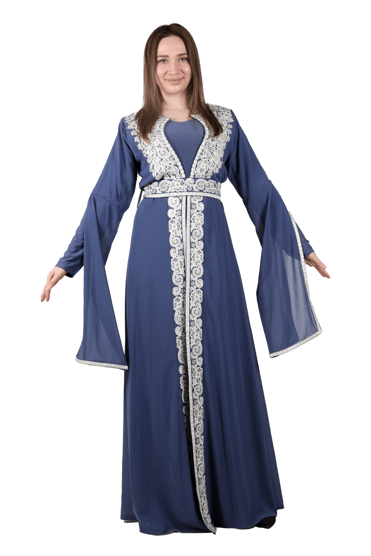 Marrakech Magic Kaftan (3pcs) - TATREEZ STORE