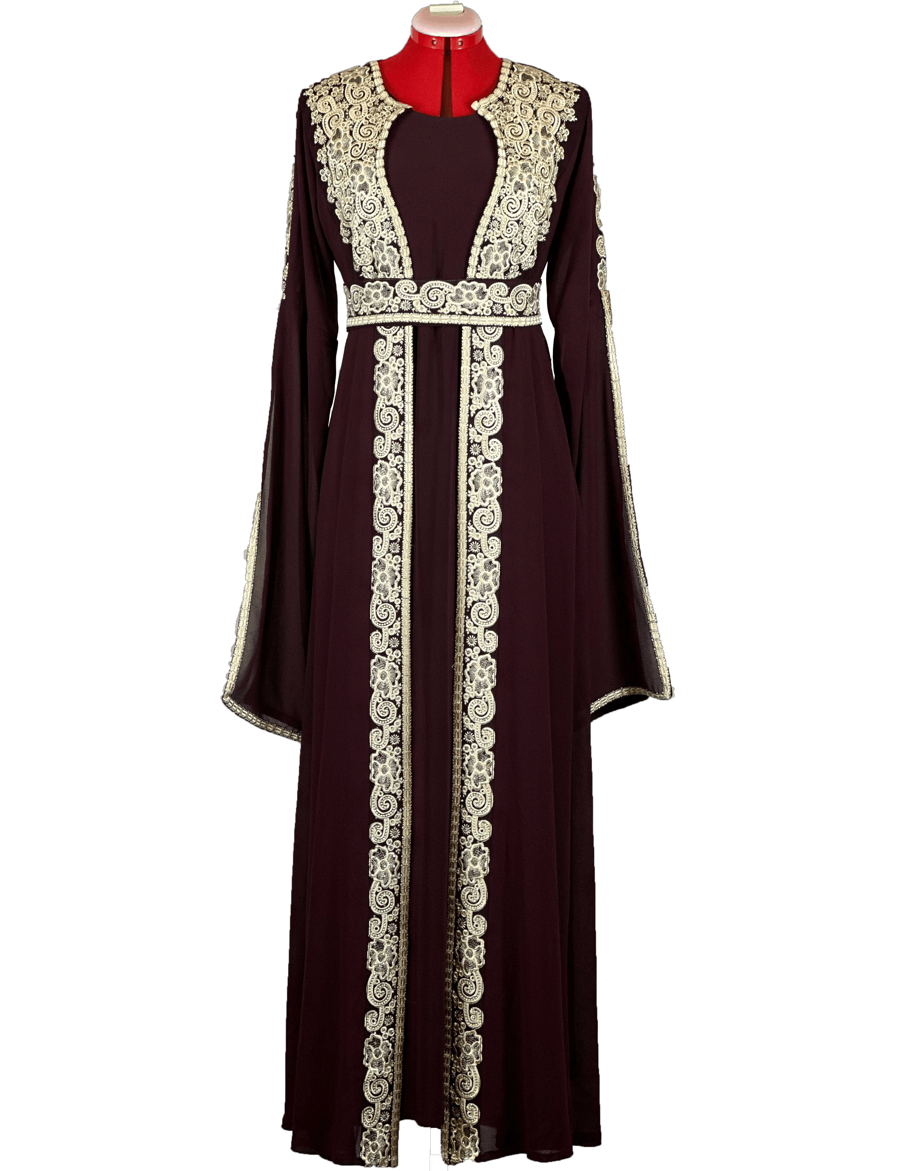 Marrakech Magic Kaftan (3pcs) - TATREEZ STORE