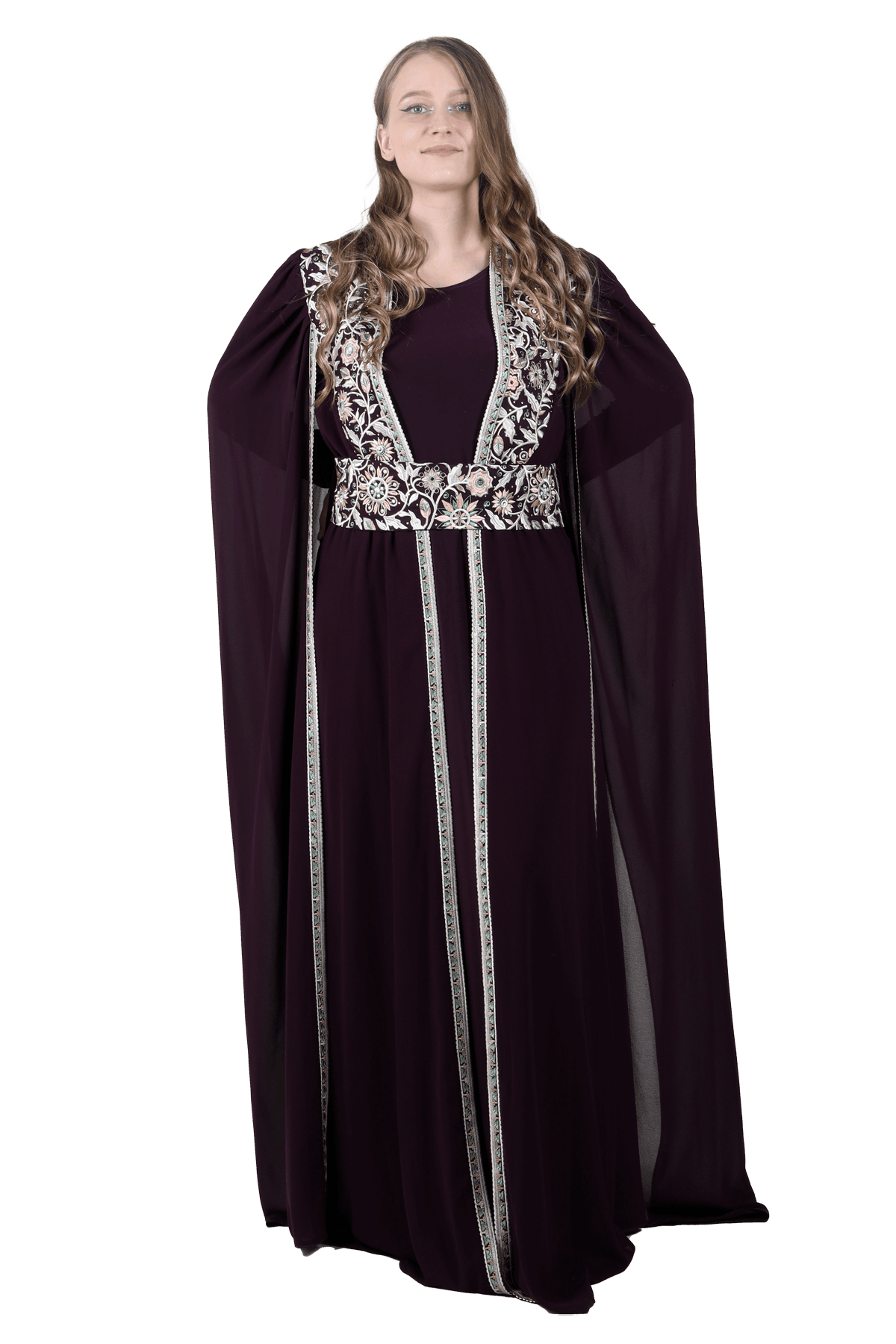 Oriental Oasis Kaftan (3pcs) - TATREEZ STORE