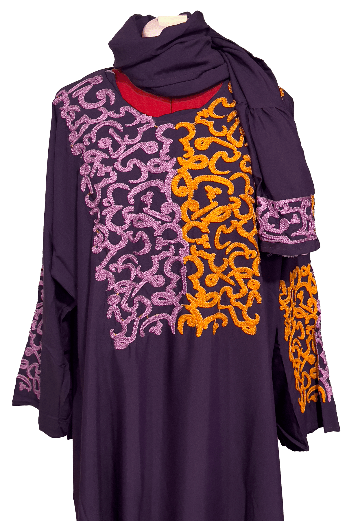 Pray Abaya G&B with separated Hijab - Tatreez Store