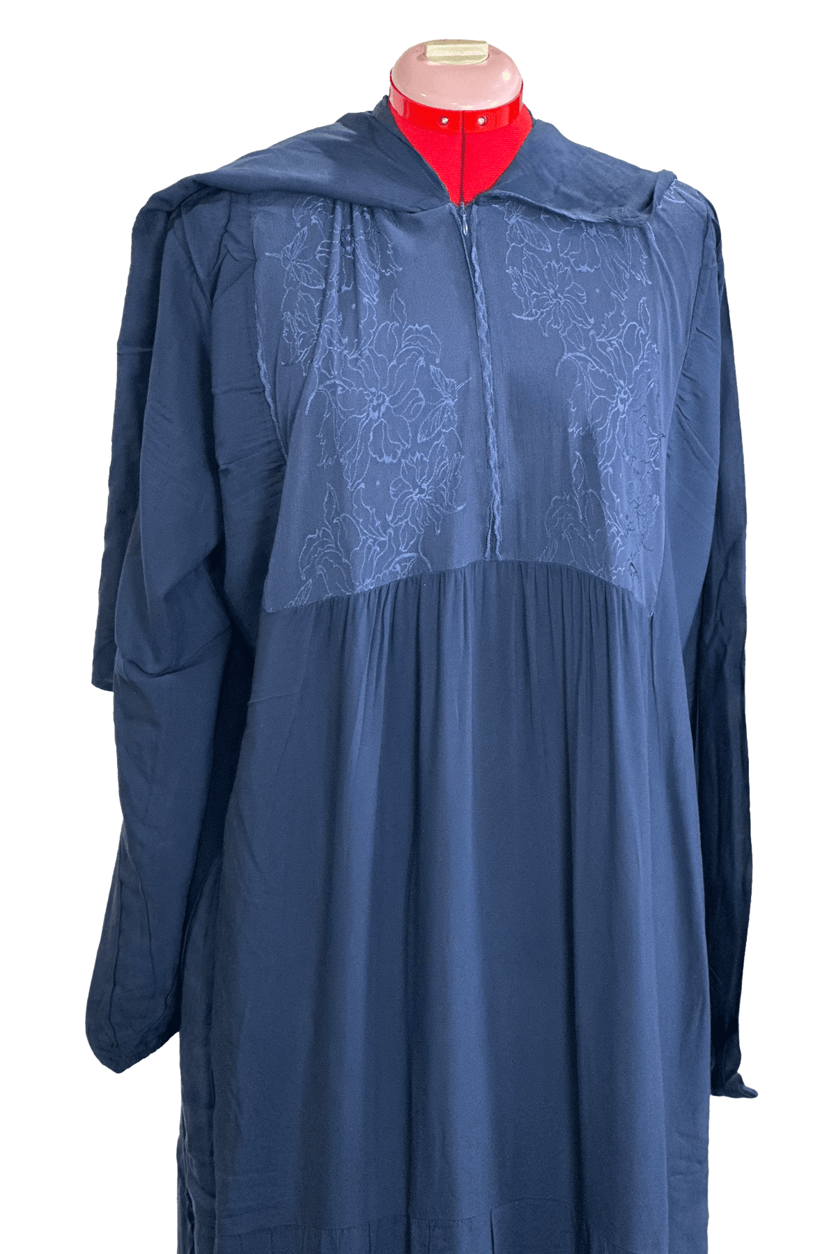 Hindraws Pray Abaya with connected Hijab - TATREEZ STORE