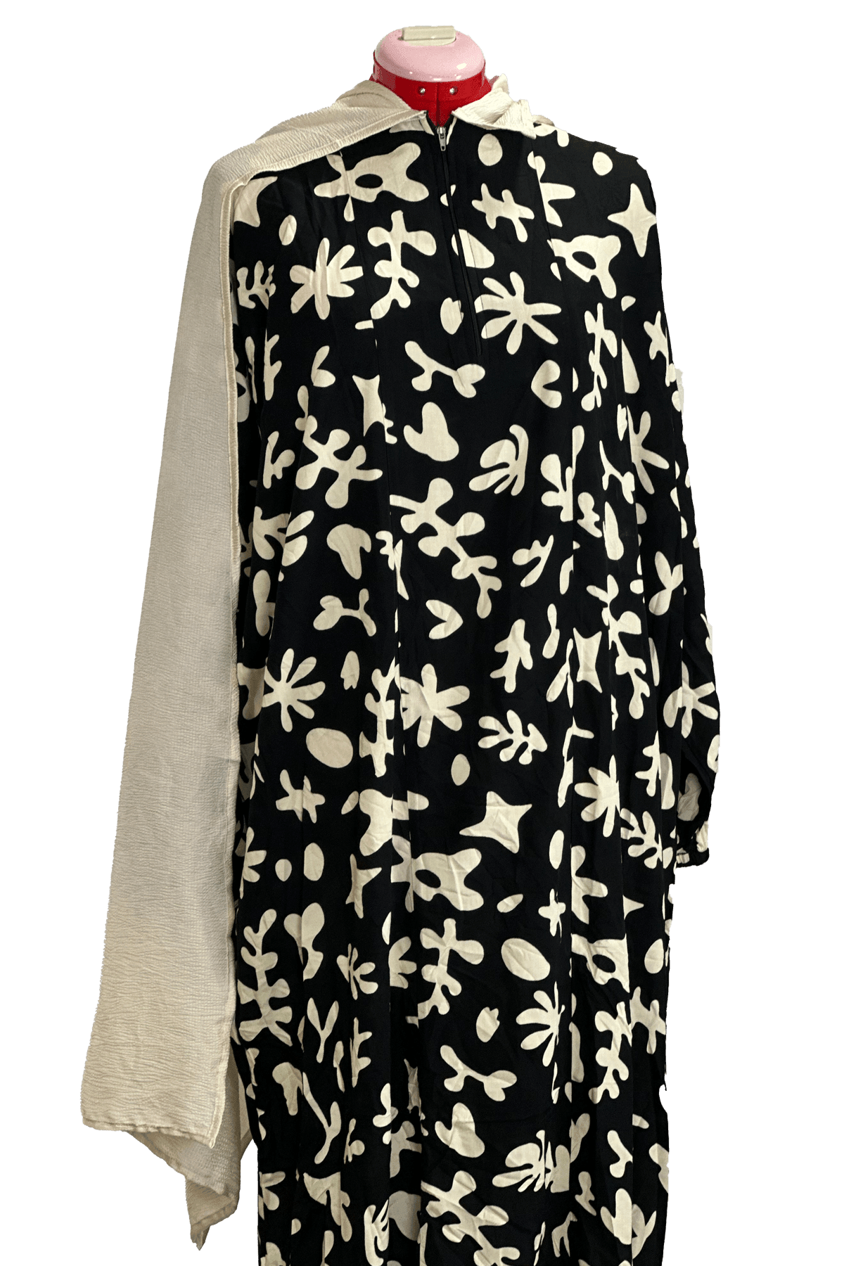 Pray abaya with connected Hijab - TATREEZ STORE