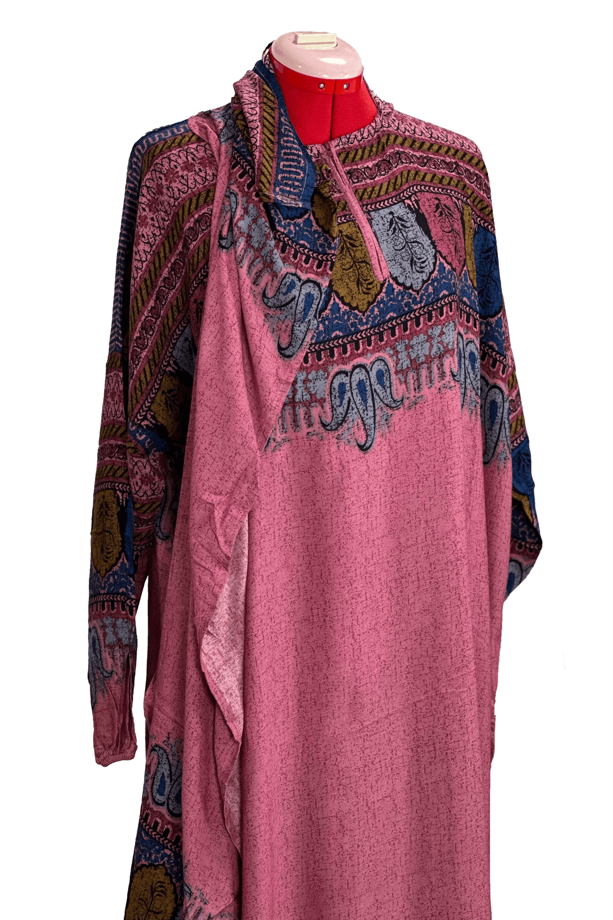 Pray T Abaya with connected Hijab - TATREEZ STORE