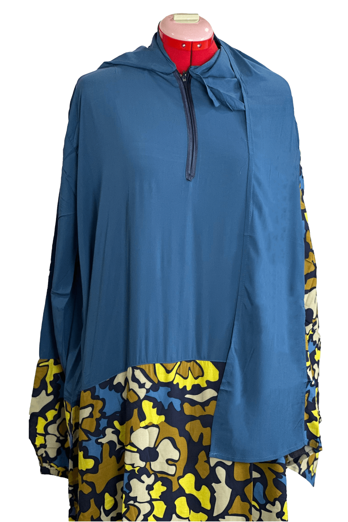 Prayer Abaya with connected Hijab - TATREEZ STORE