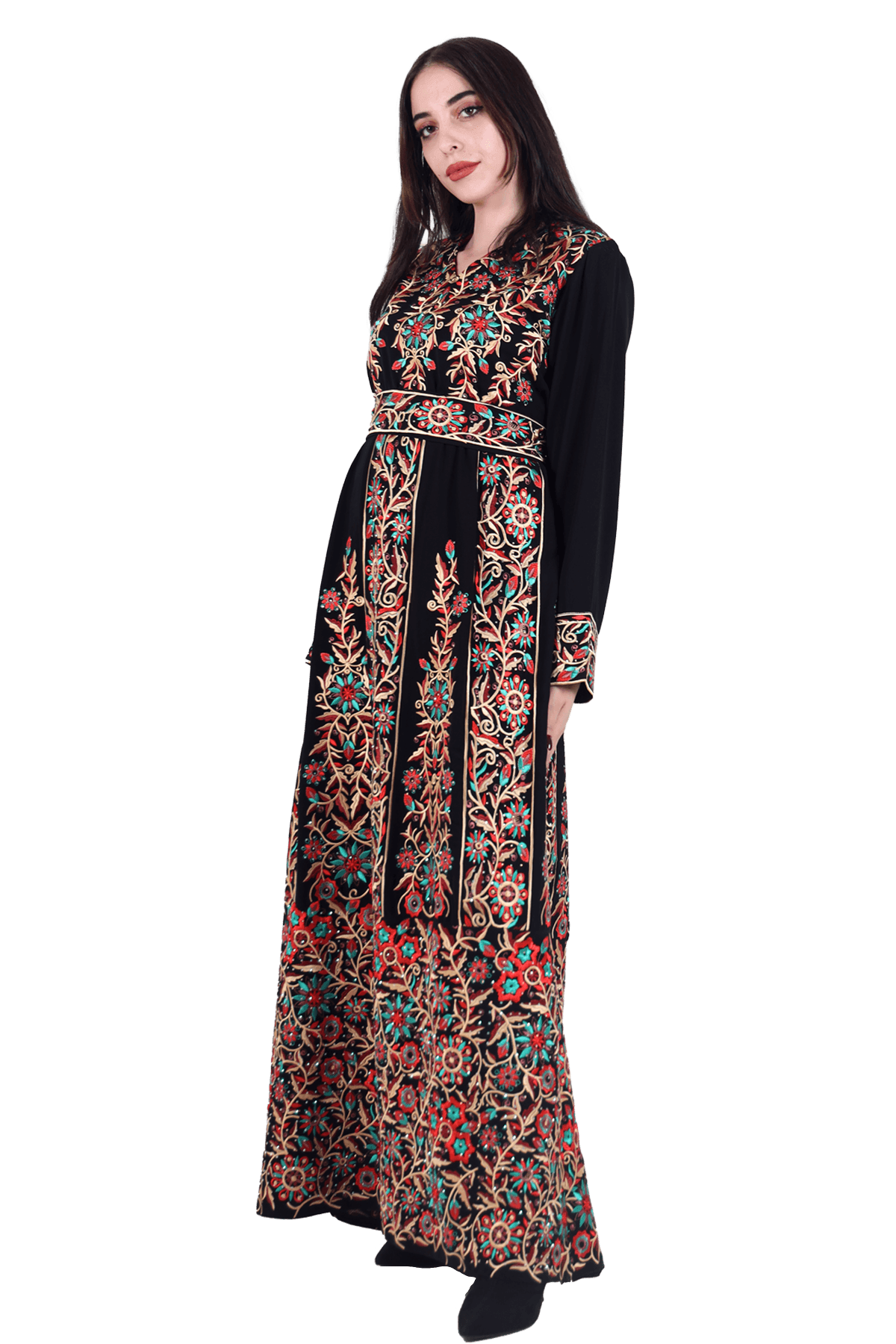 Rose Tals Thoub - TATREEZ STORE