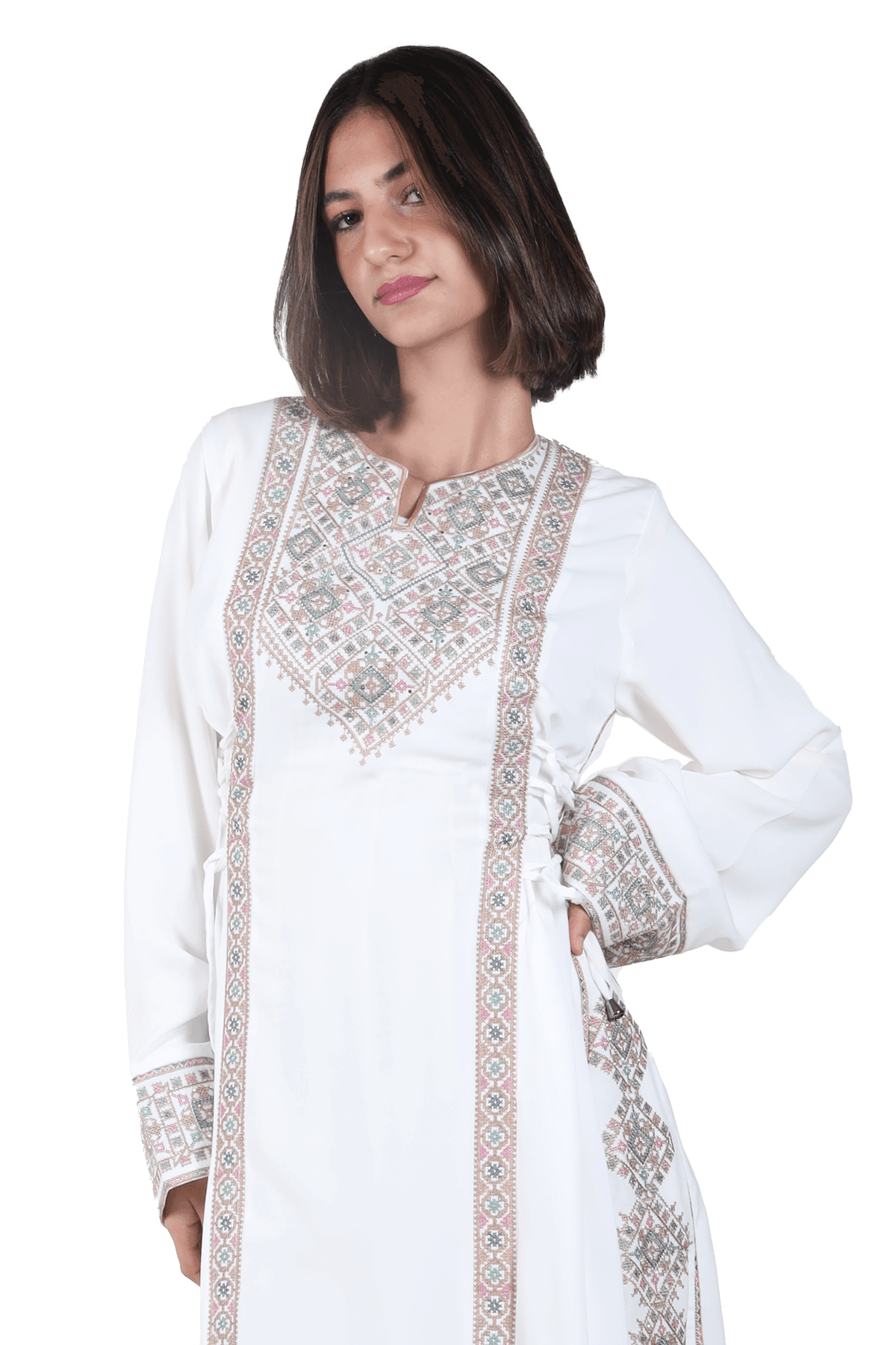 Bridal Grace in White - TATREEZ STORE