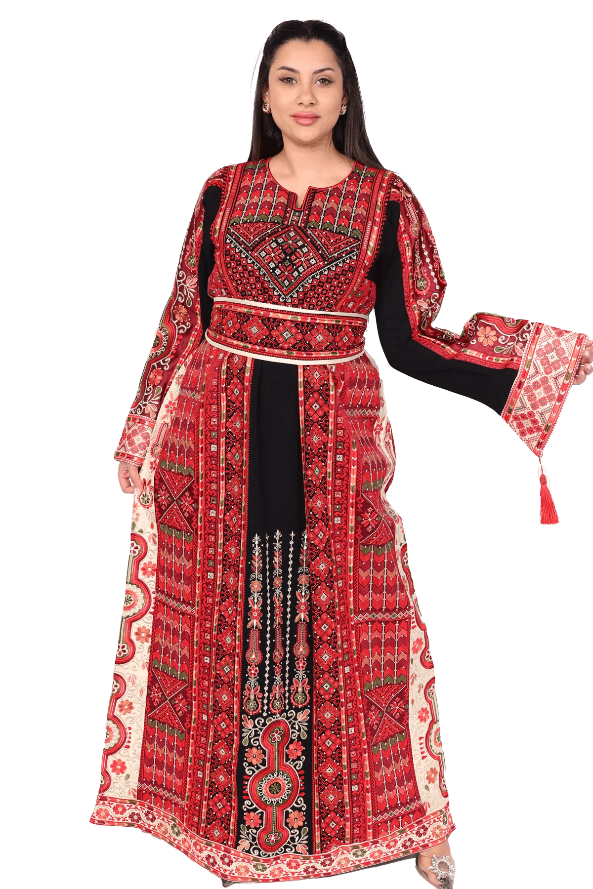 Tals Embroidered Thoub - Tatreez Store