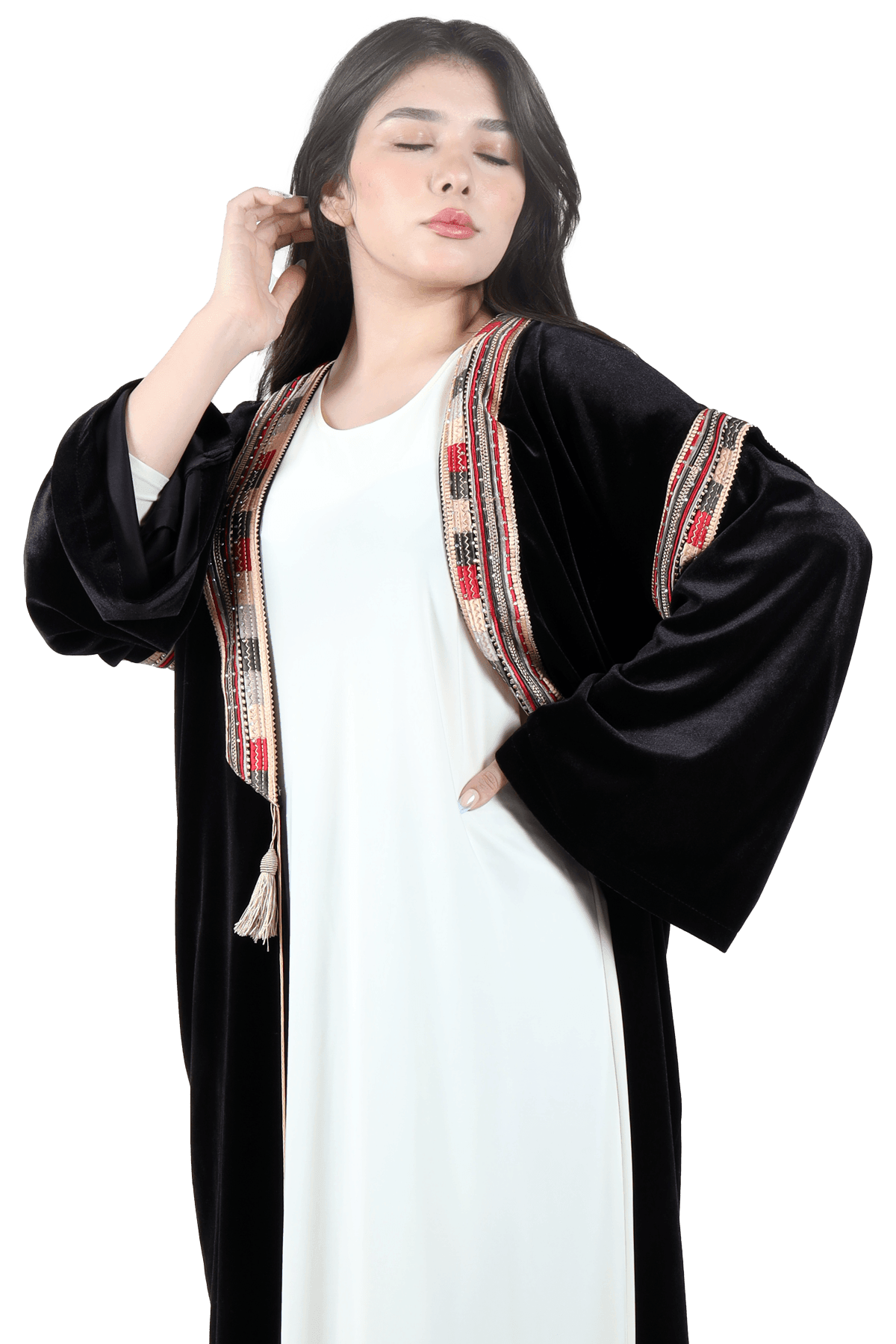 Velvet Bisht - TATREEZ STORE