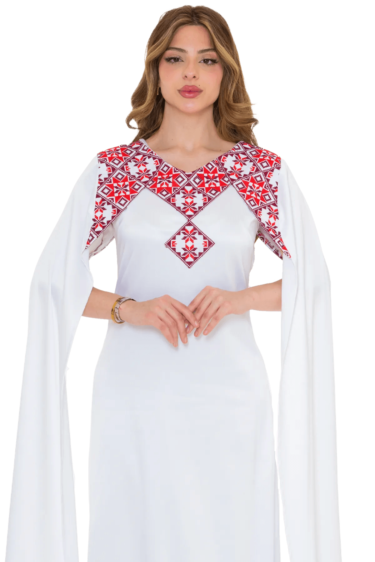 White Henna Dress