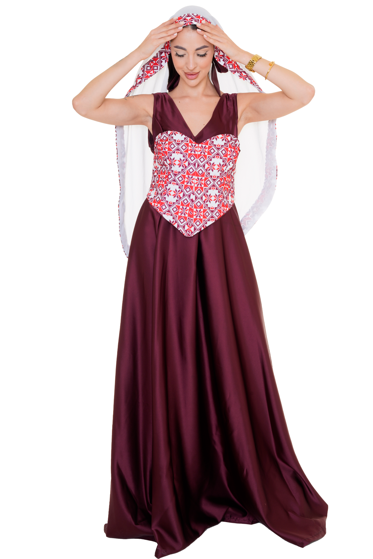 Bridal Embroidered dress