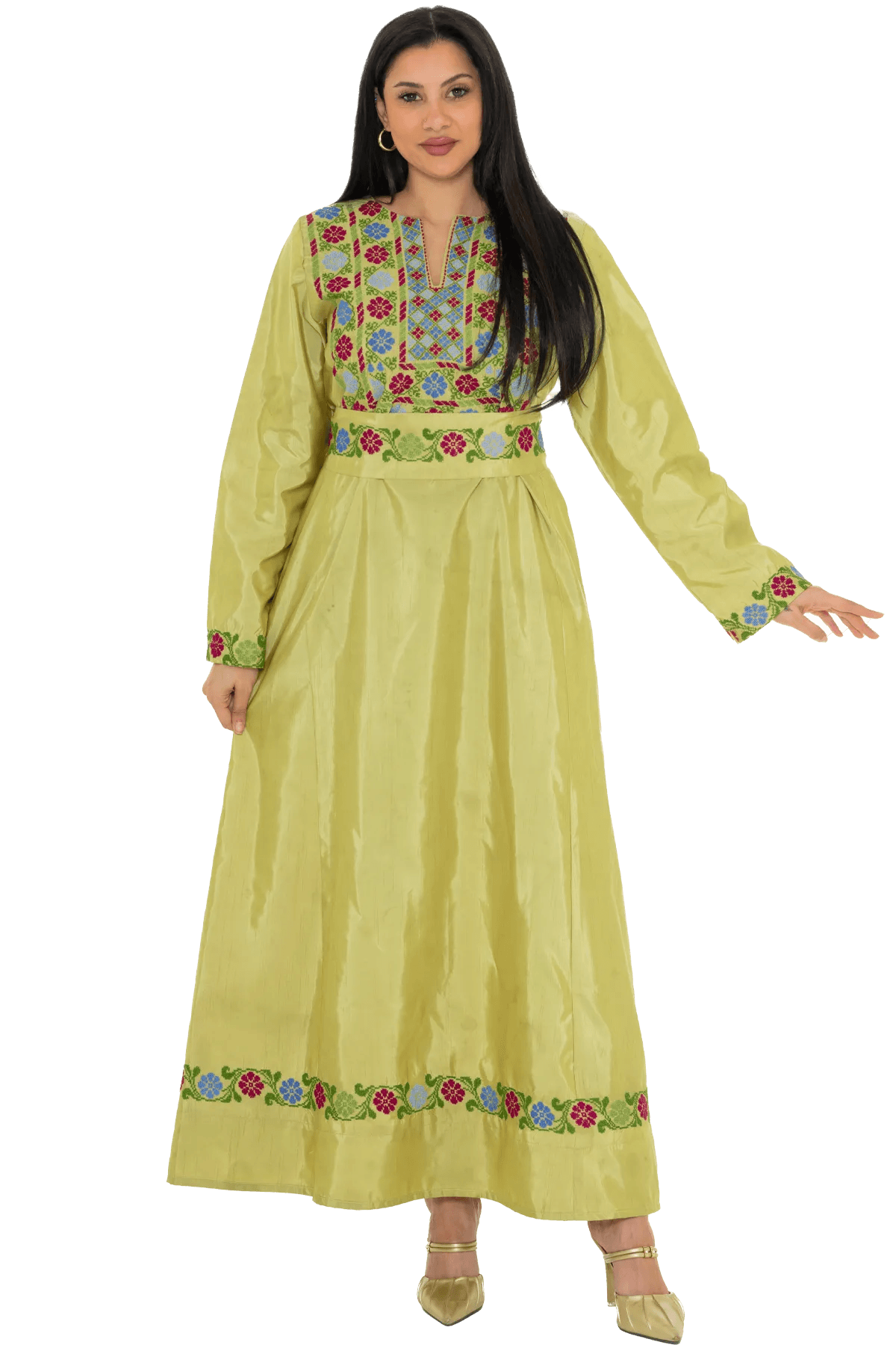 Hand-stitched Tafta Thoub
