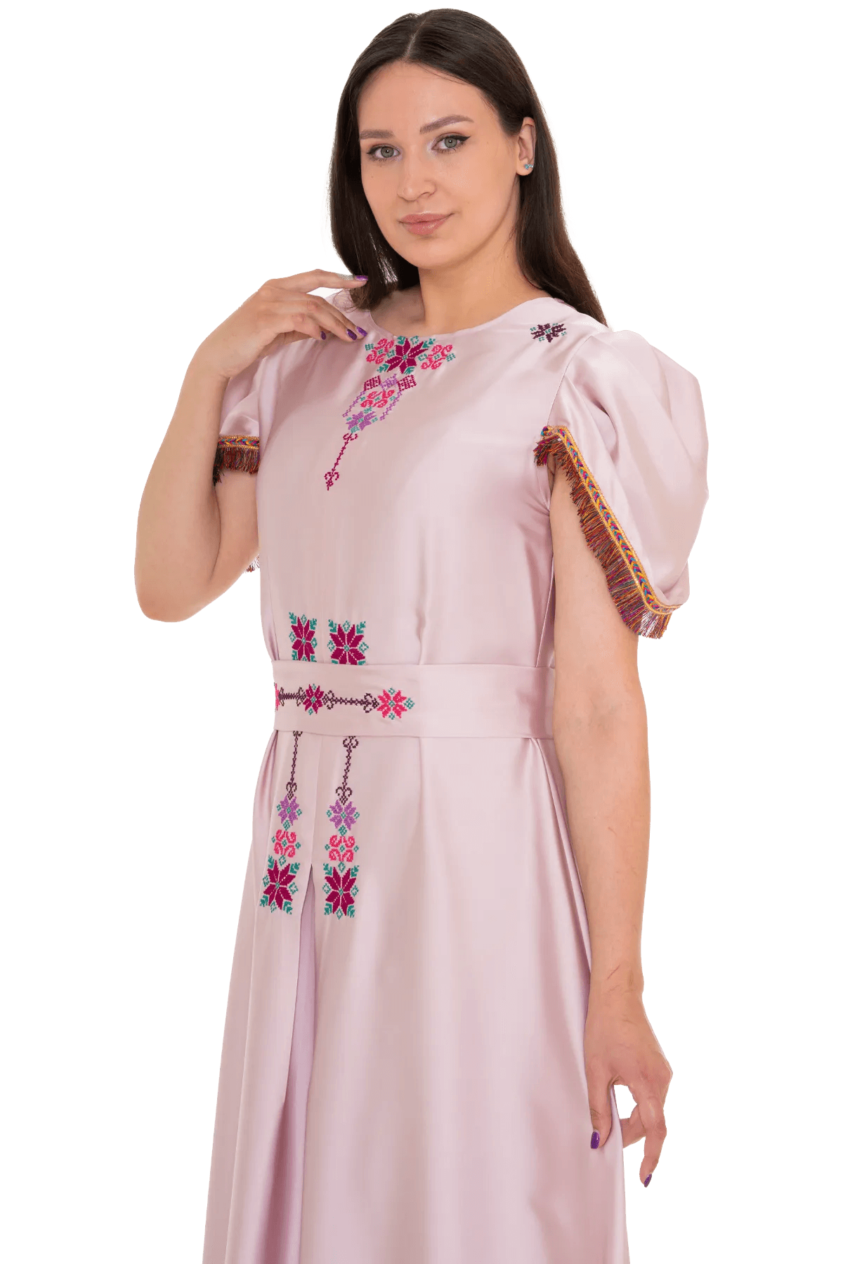 Hand stitched dress (2pcs)