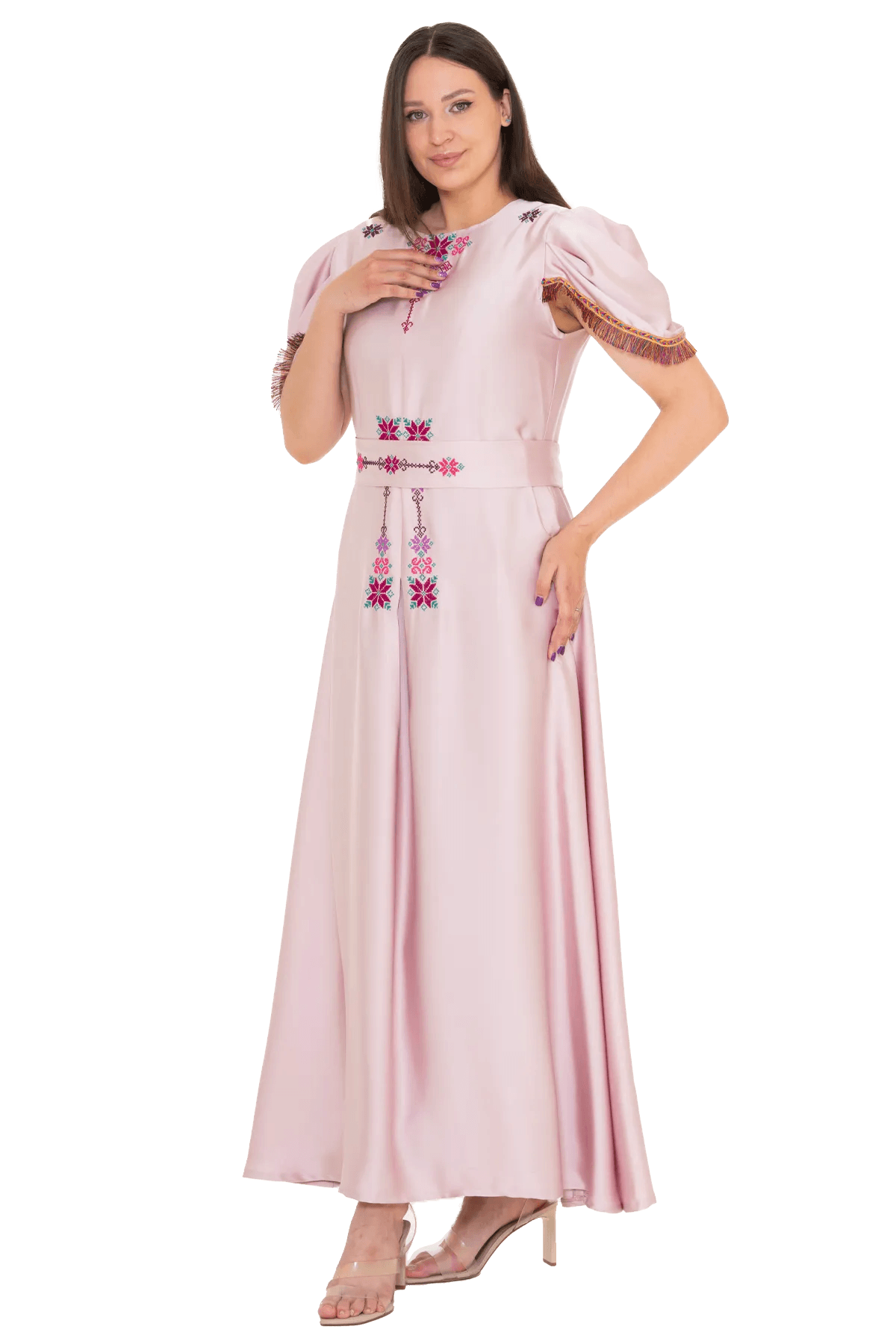 Hand stitched dress (2pcs)