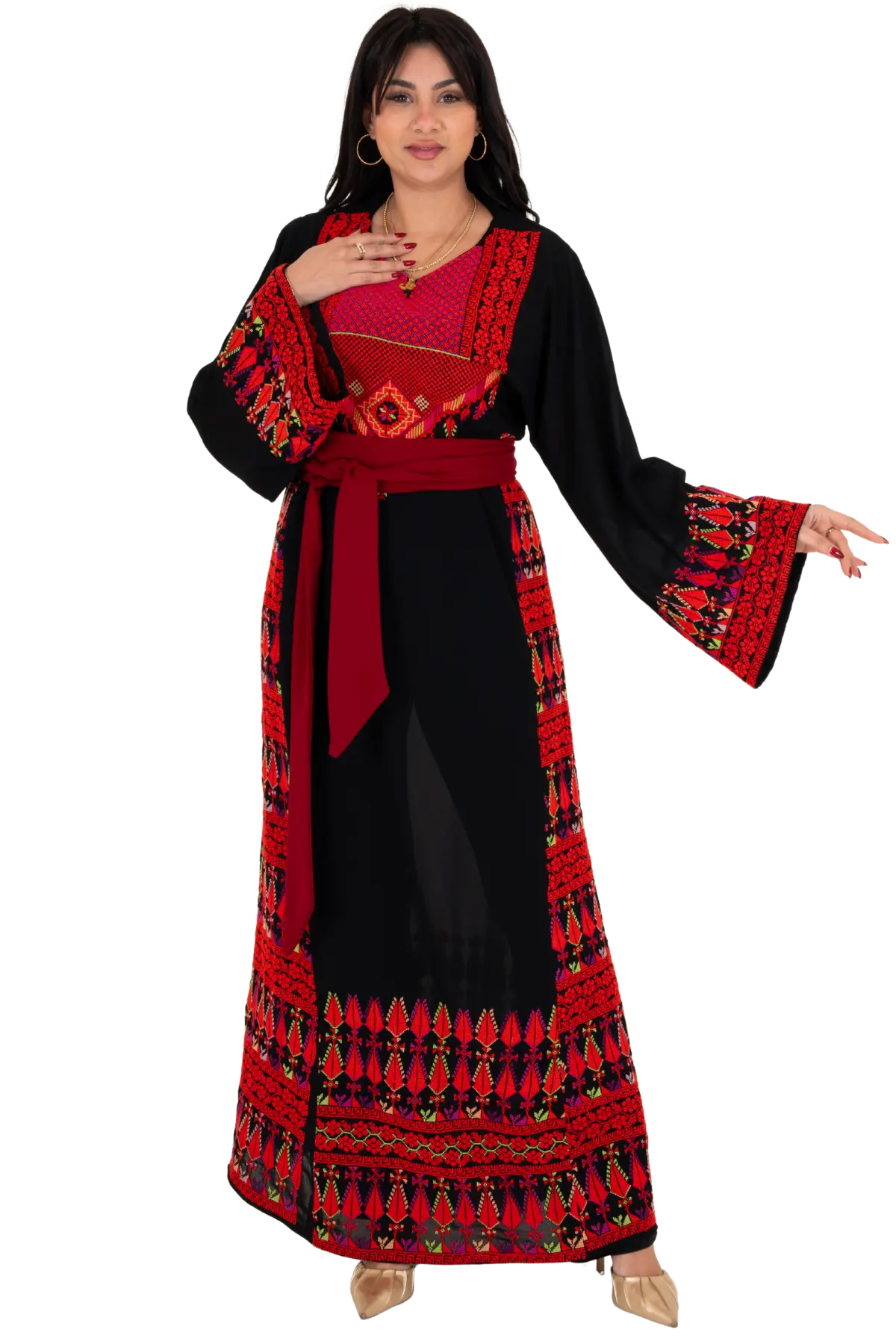 Palestinian hand-stitched Thoub