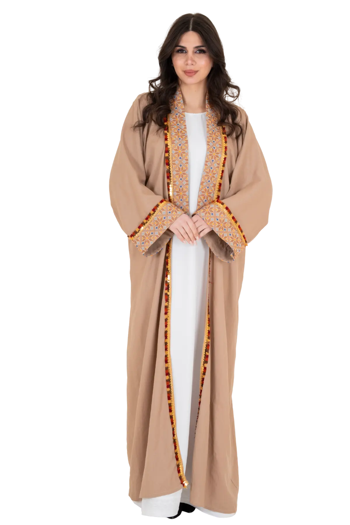 Machine stitched Bisht