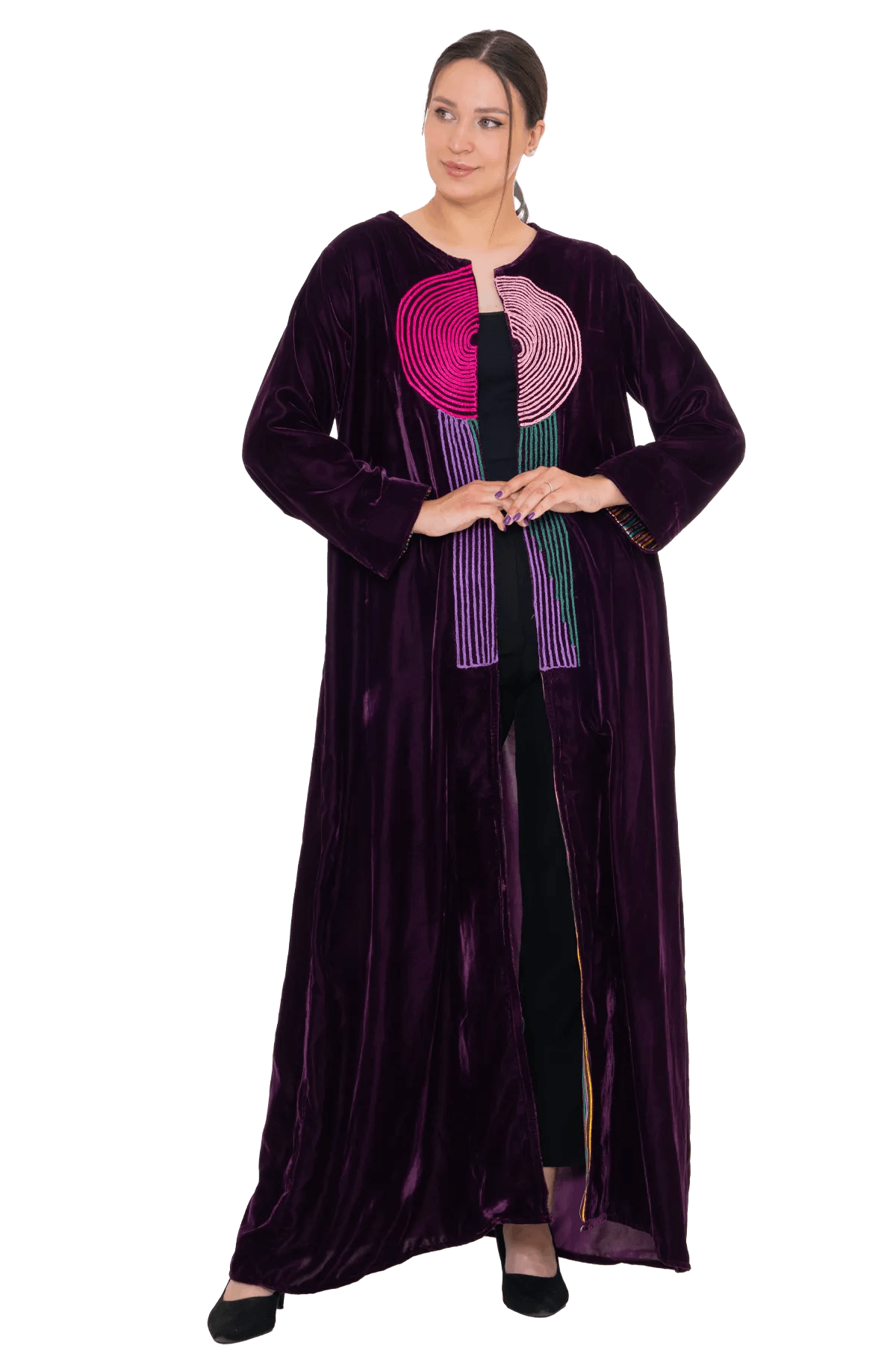Tara velvet Bisht
