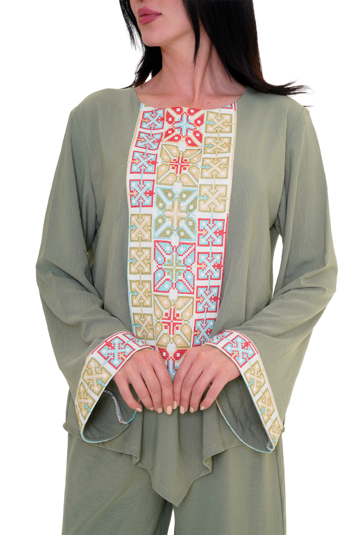 Embroidered Linen set