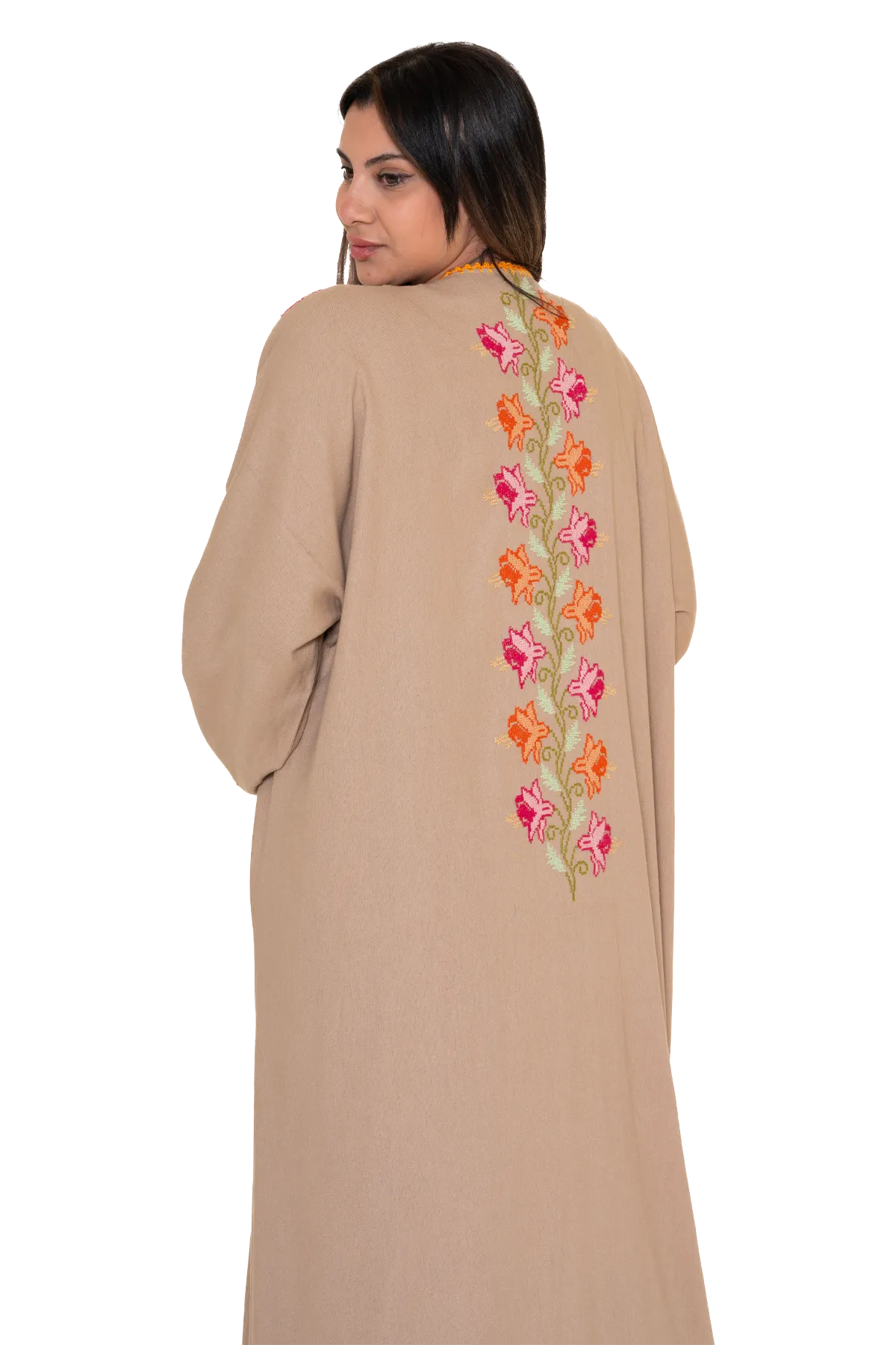 Hand-Embroidered Bisht