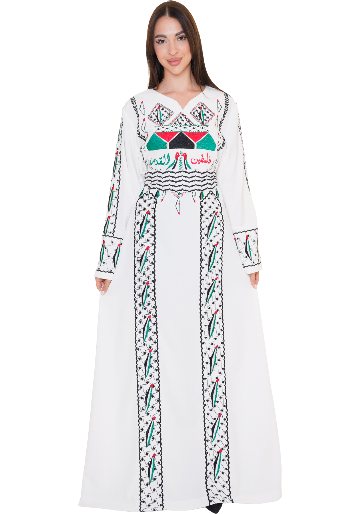 Palestinian hand-stitched Thoub