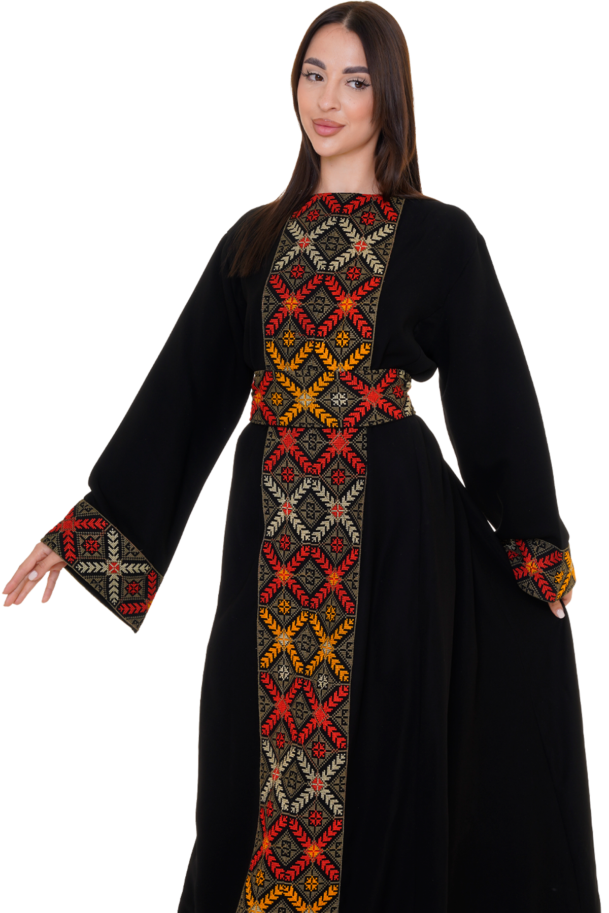 Machine stitched Dress