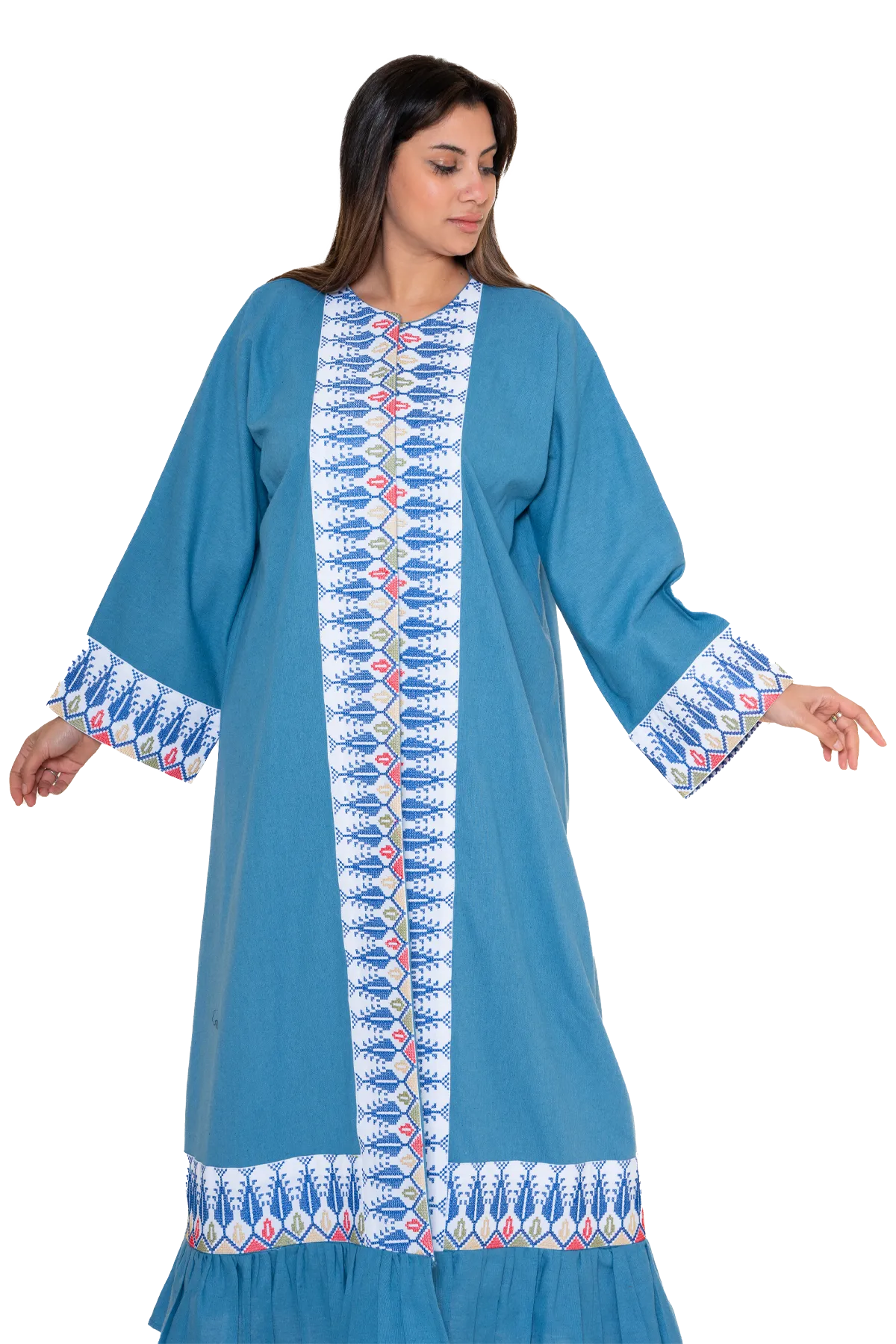 Machine stitched Bisht