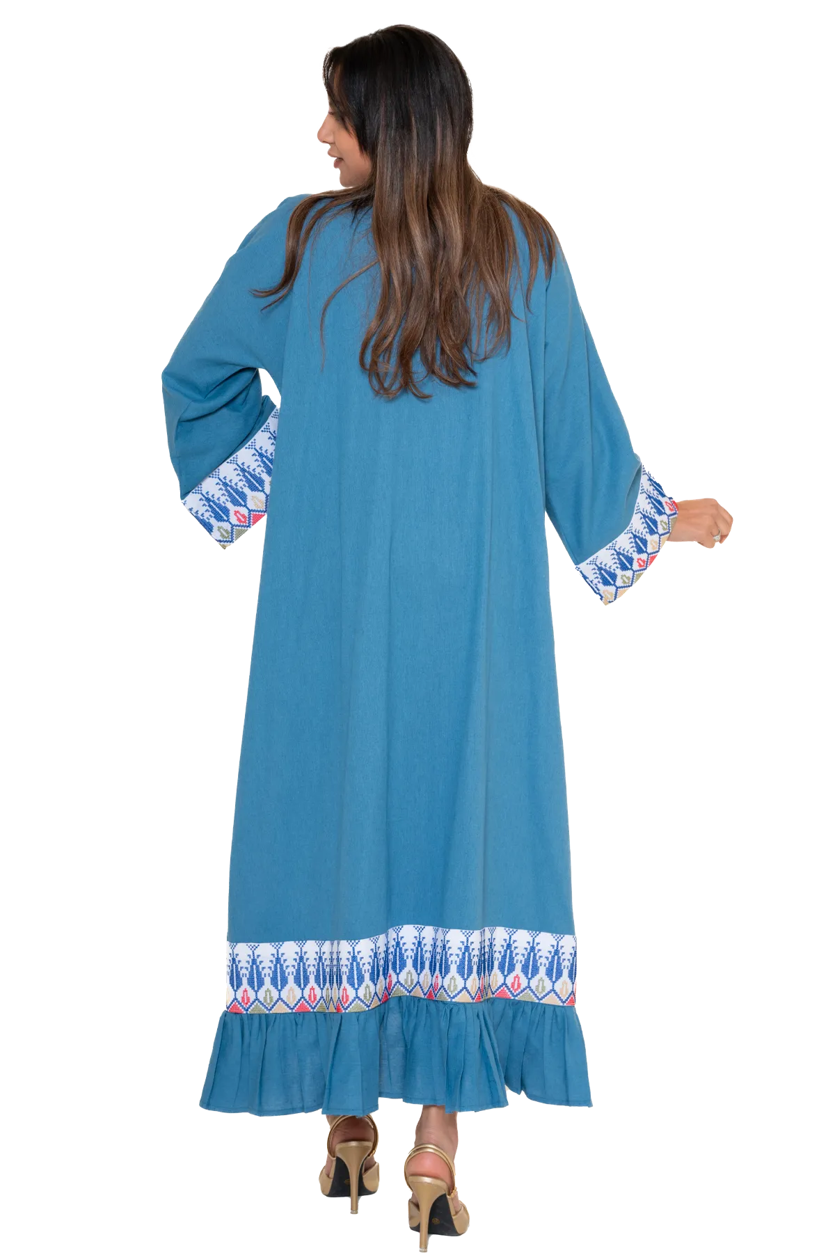 Machine stitched Bisht