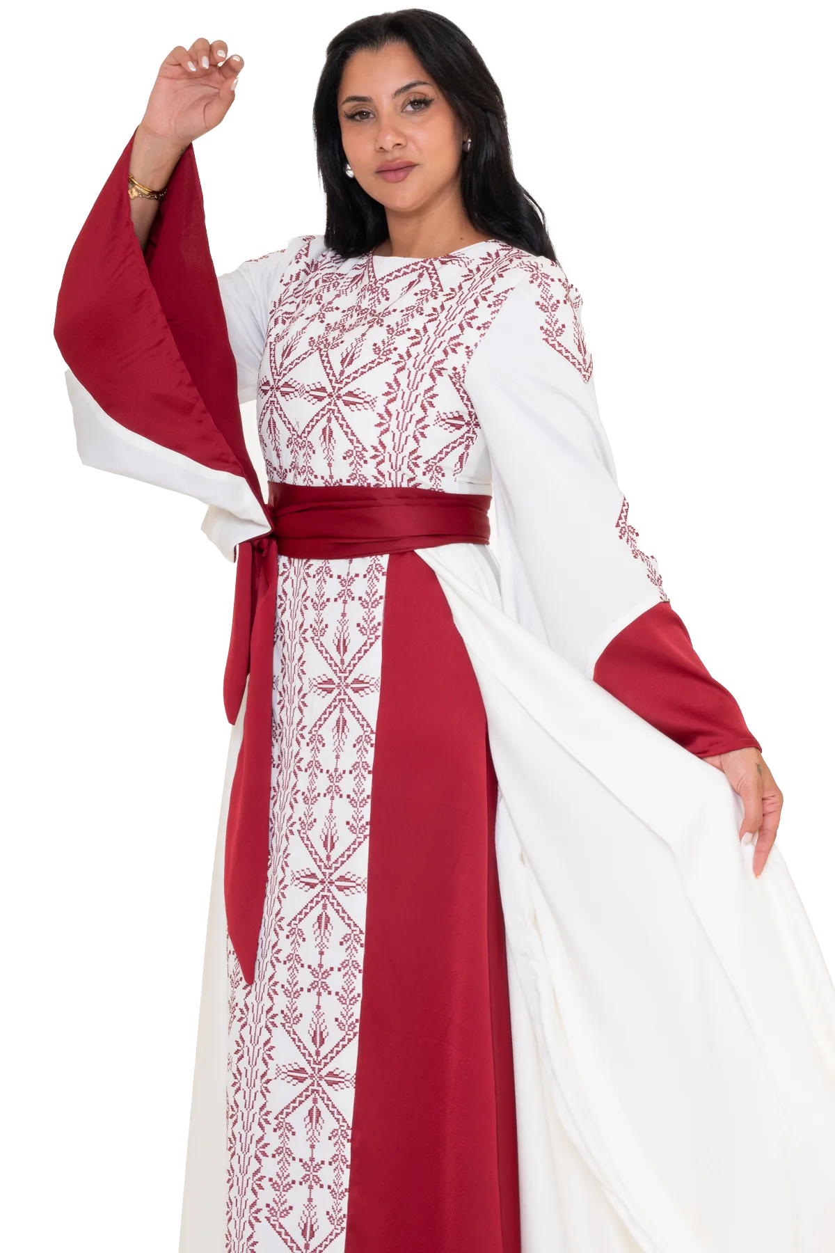 White Henna Dress