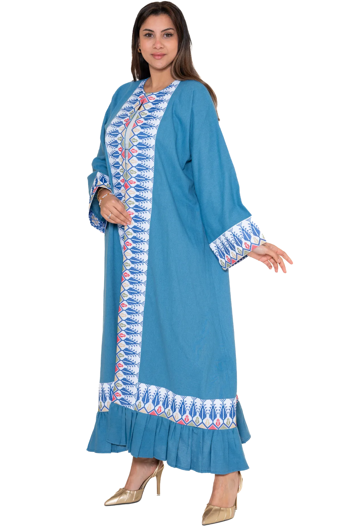 Machine stitched Bisht