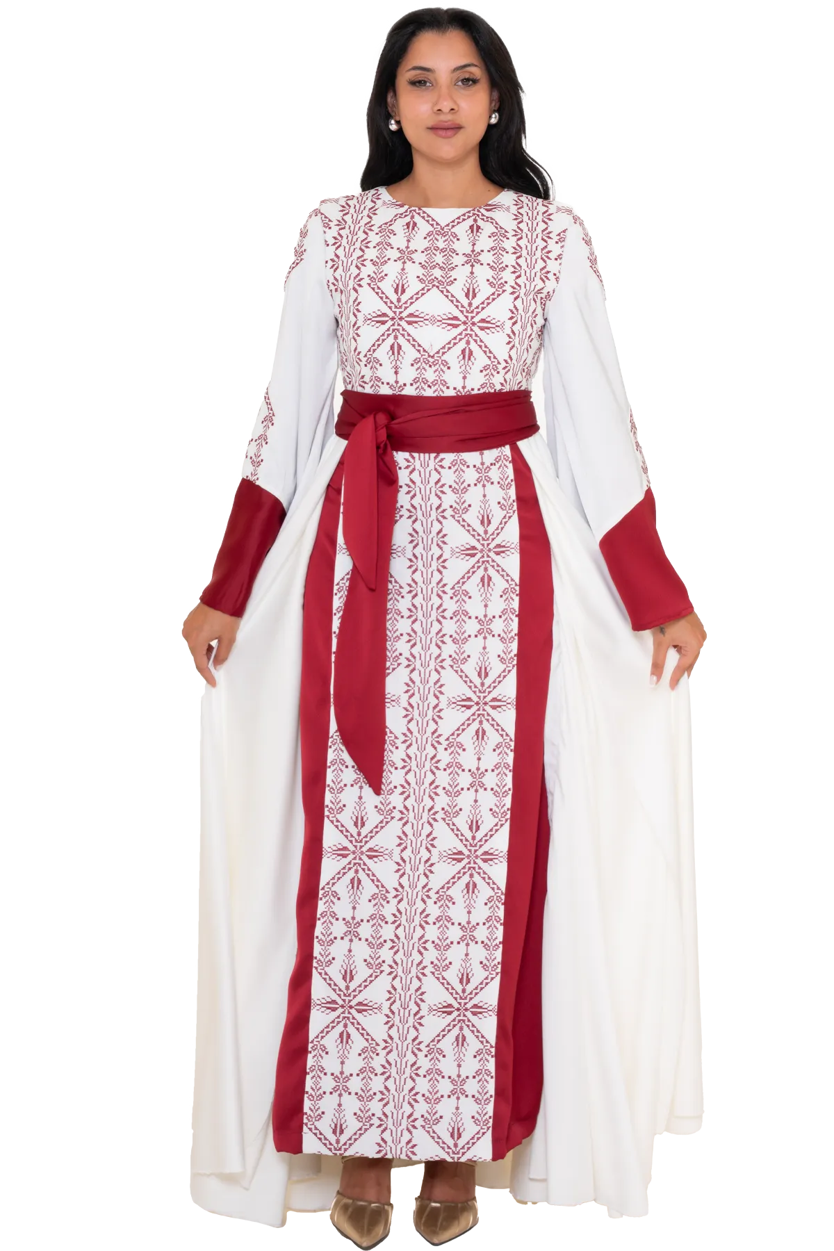 White Henna Dress