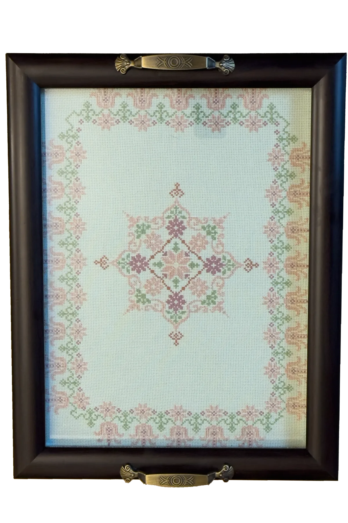 Embroidery tray