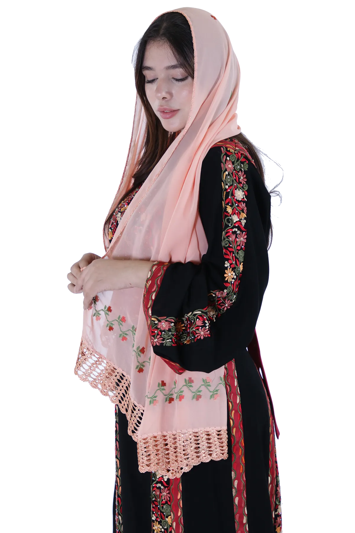 Tatreez shawl