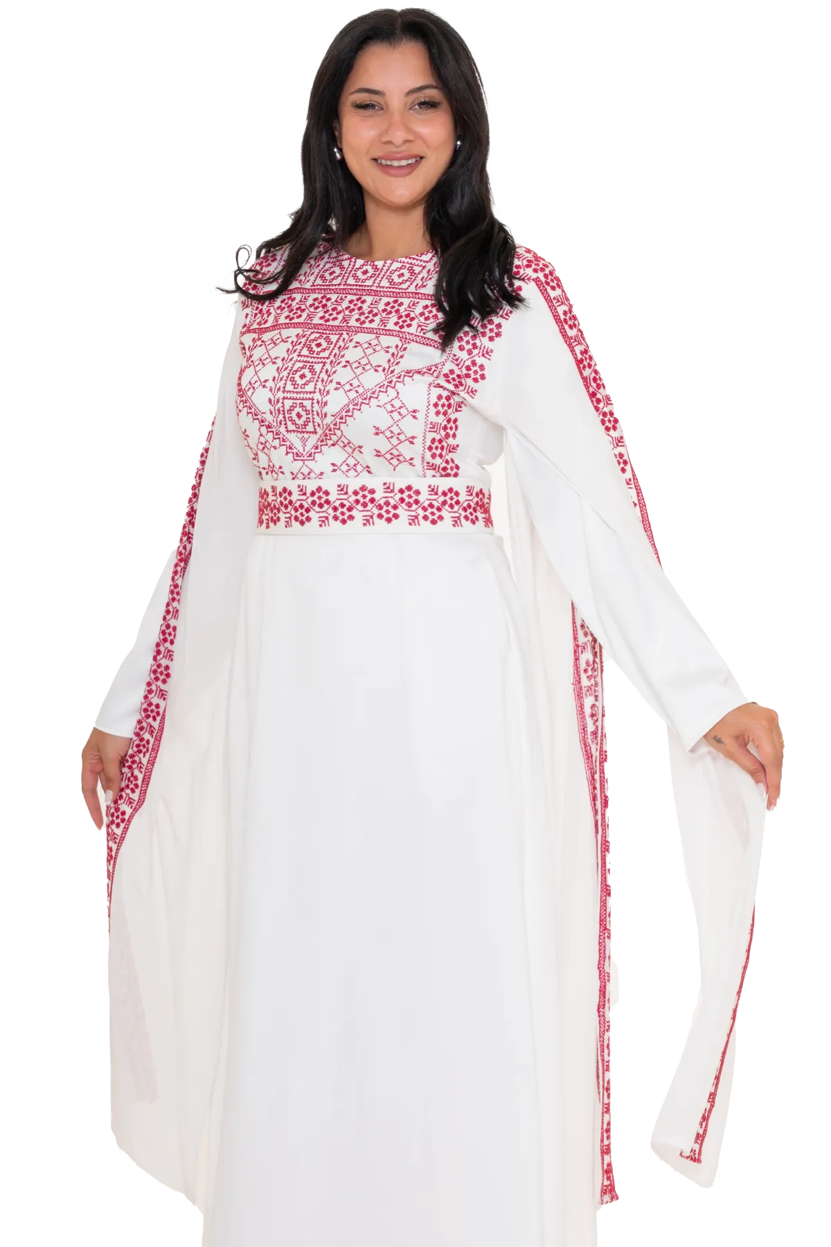 Hand-stitched Arayes Thoub