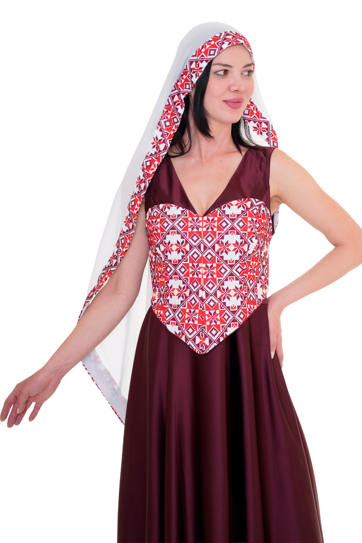 Bridal Embroidered dress
