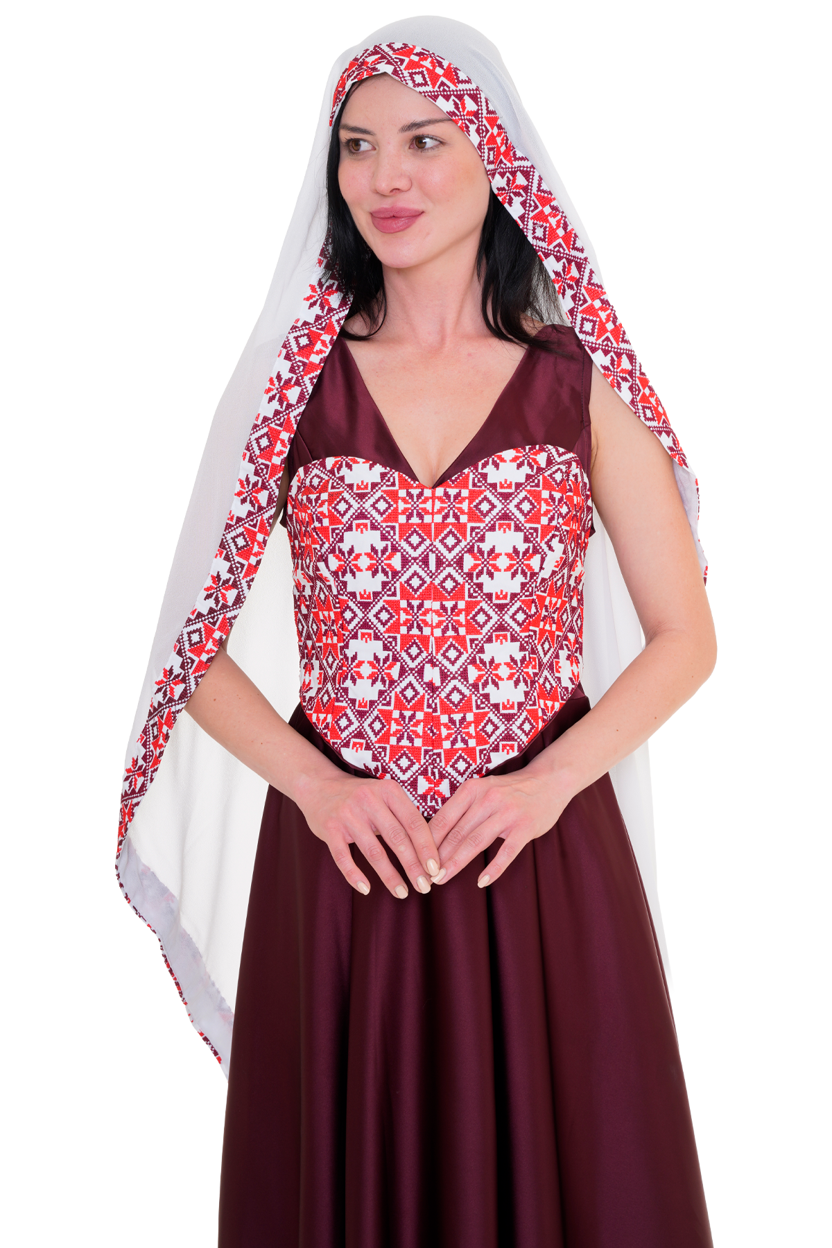 Bridal Embroidered dress