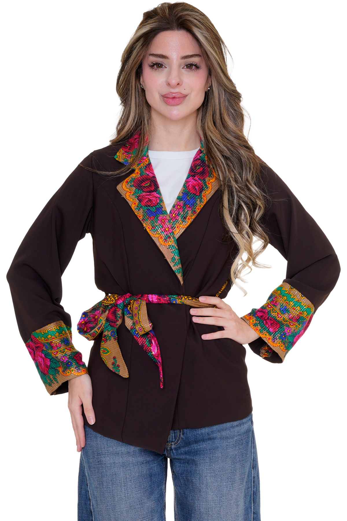 Indian Fabric Blazer