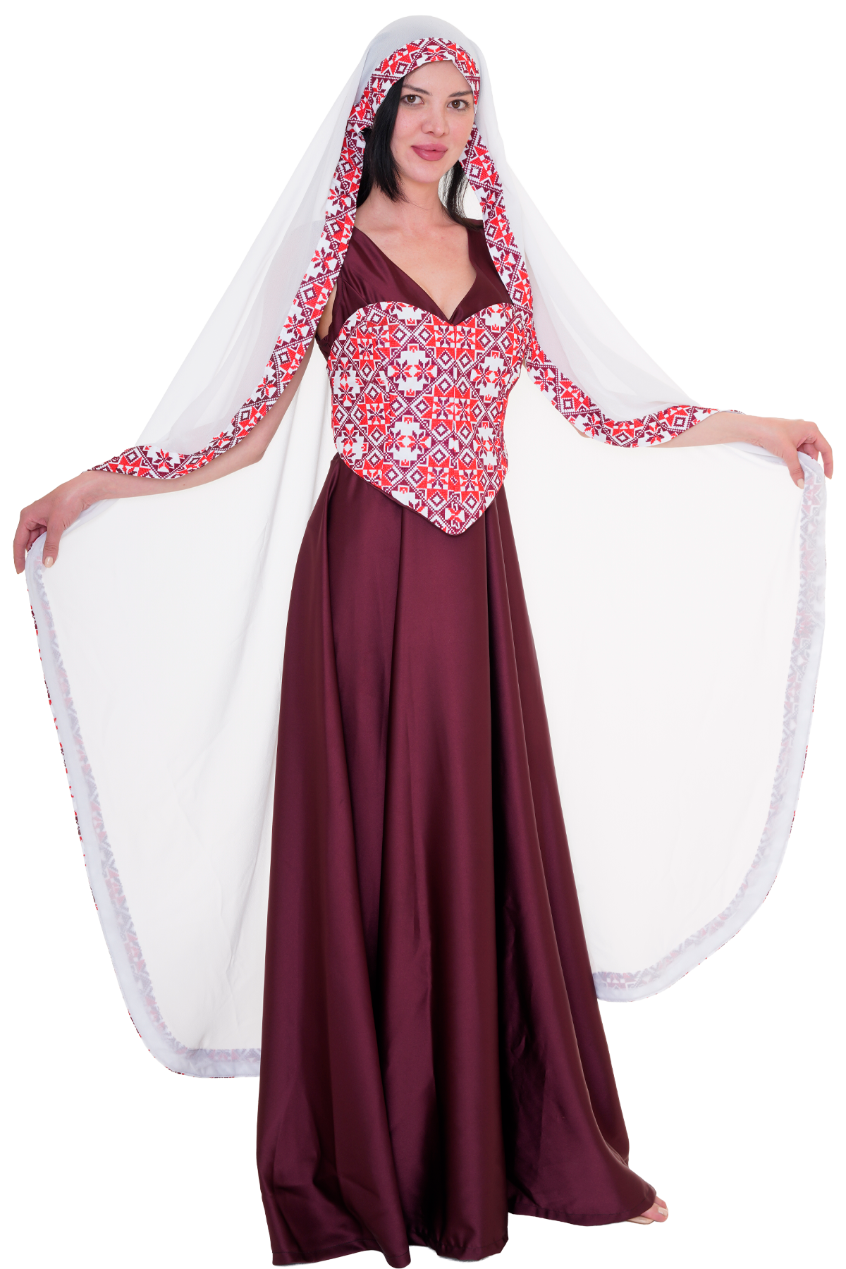 Bridal Embroidered dress