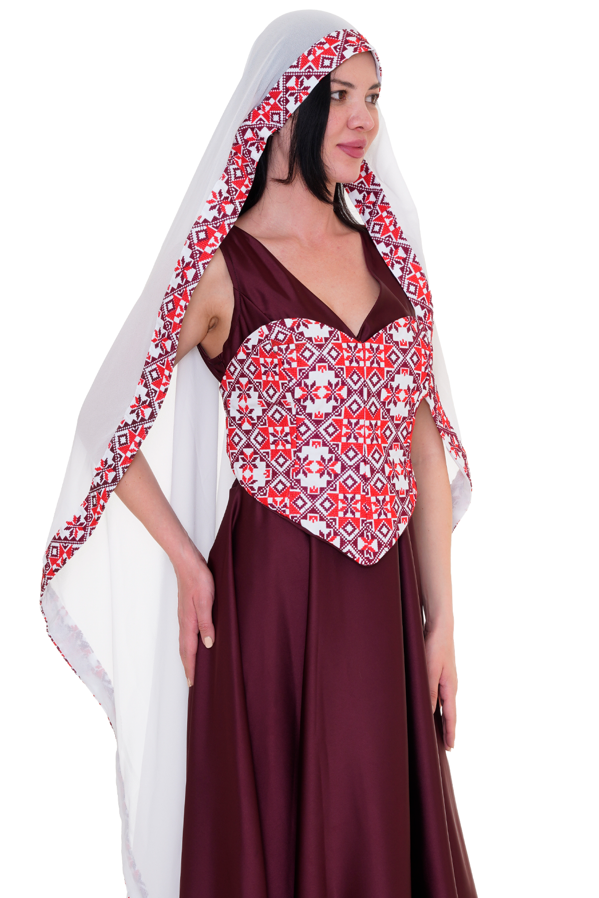 Bridal Embroidered dress