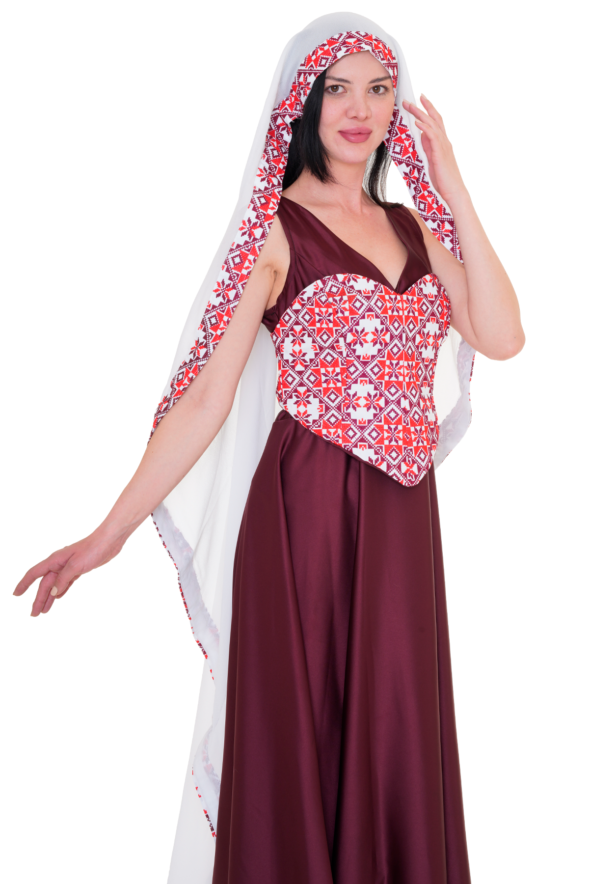 Bridal Embroidered dress
