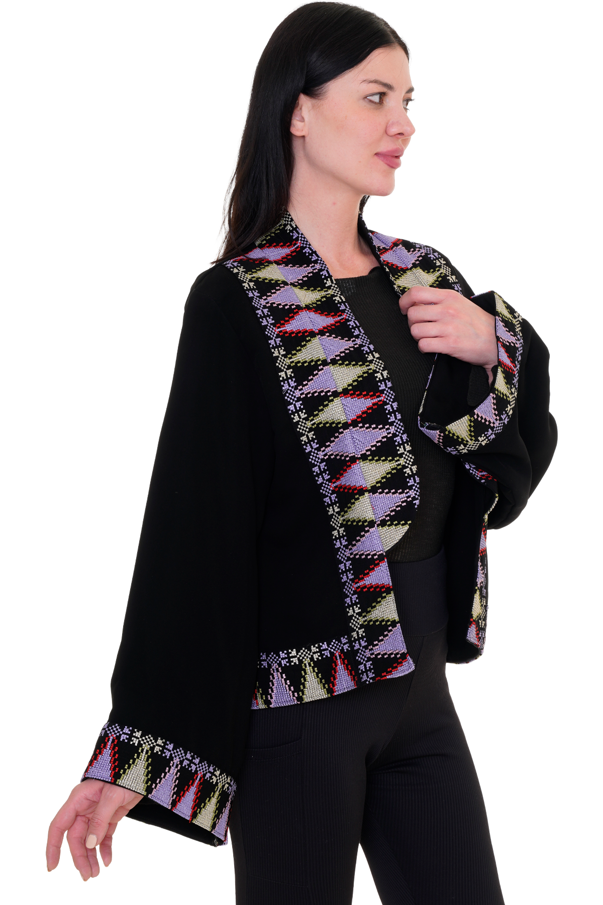 Palestinian White Blazer