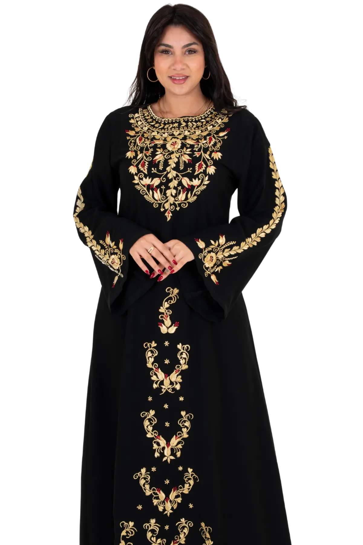 Hand stitched Kasab Jalabiya