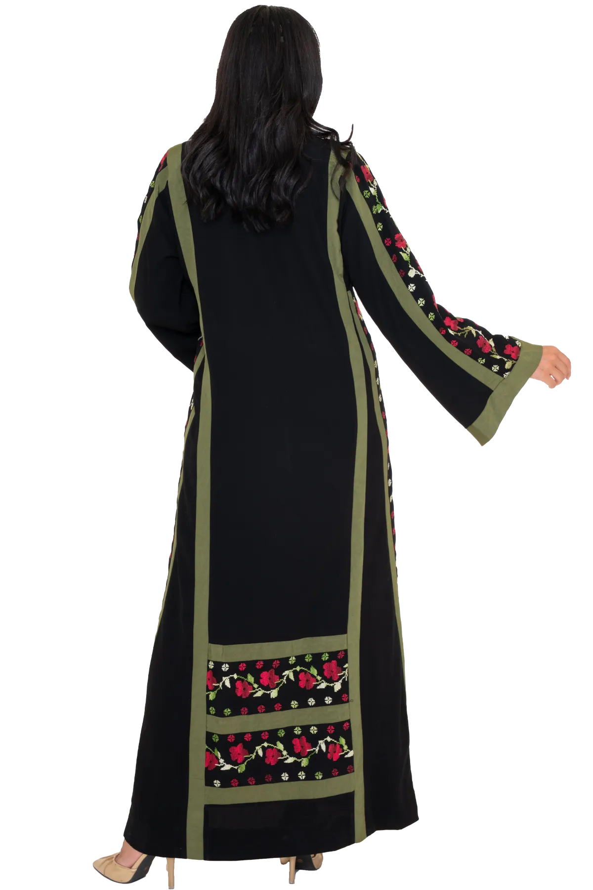 Hand-stitched Thoub with Morreh fabric