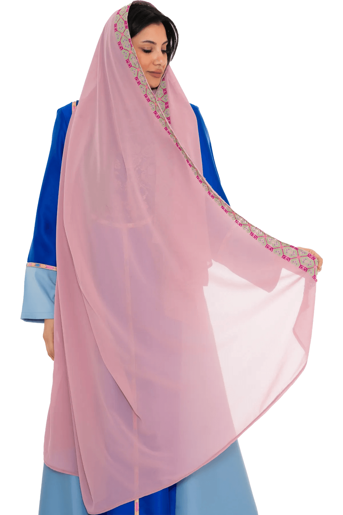 Hand-stitched head shawl (Copy)